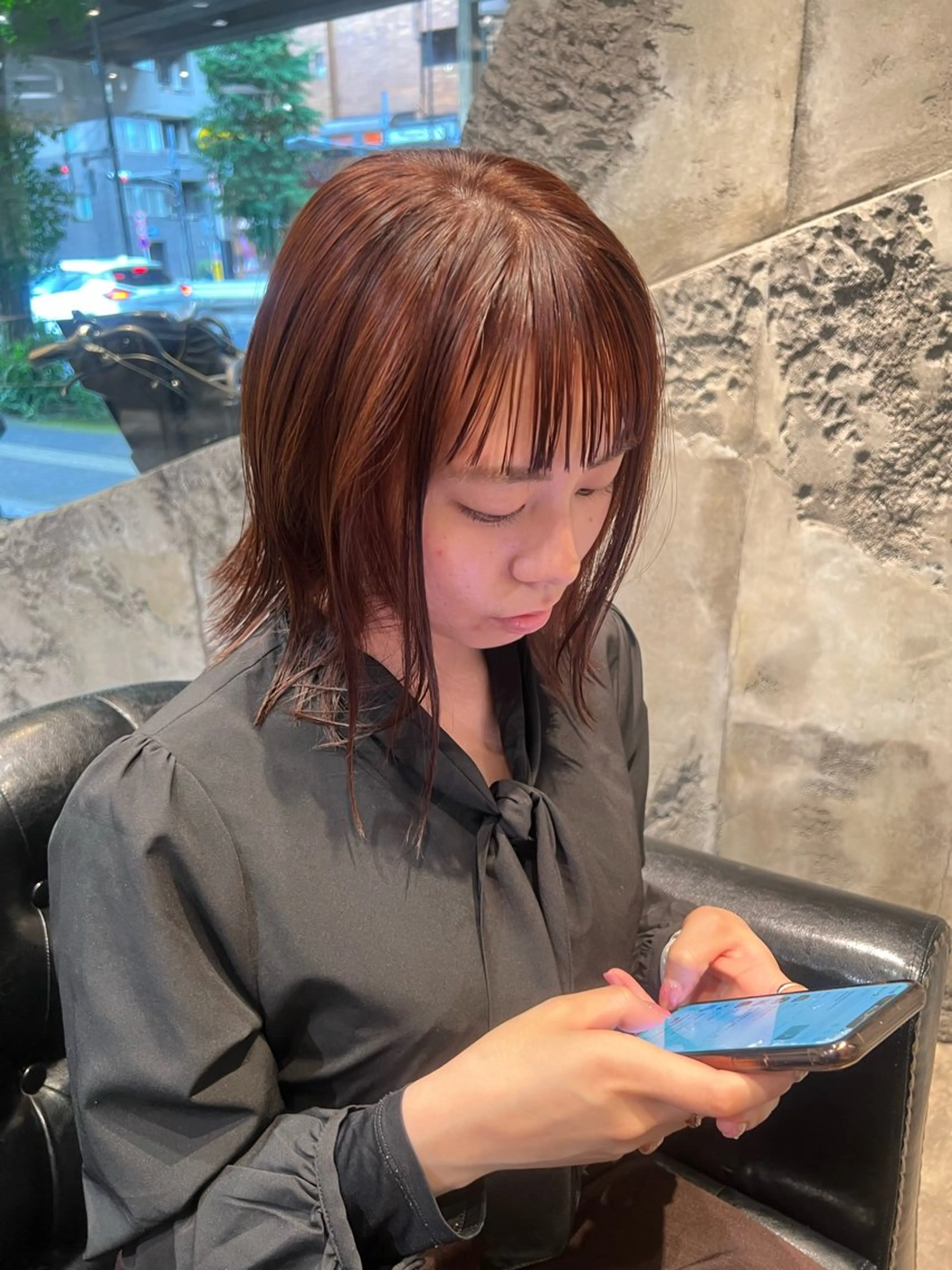 ミディアム ヘアカラー トリートメント ✨毛髪診断で絶対綺麗 ✨美髪艶髪専門✨高浪のヘアスタイル