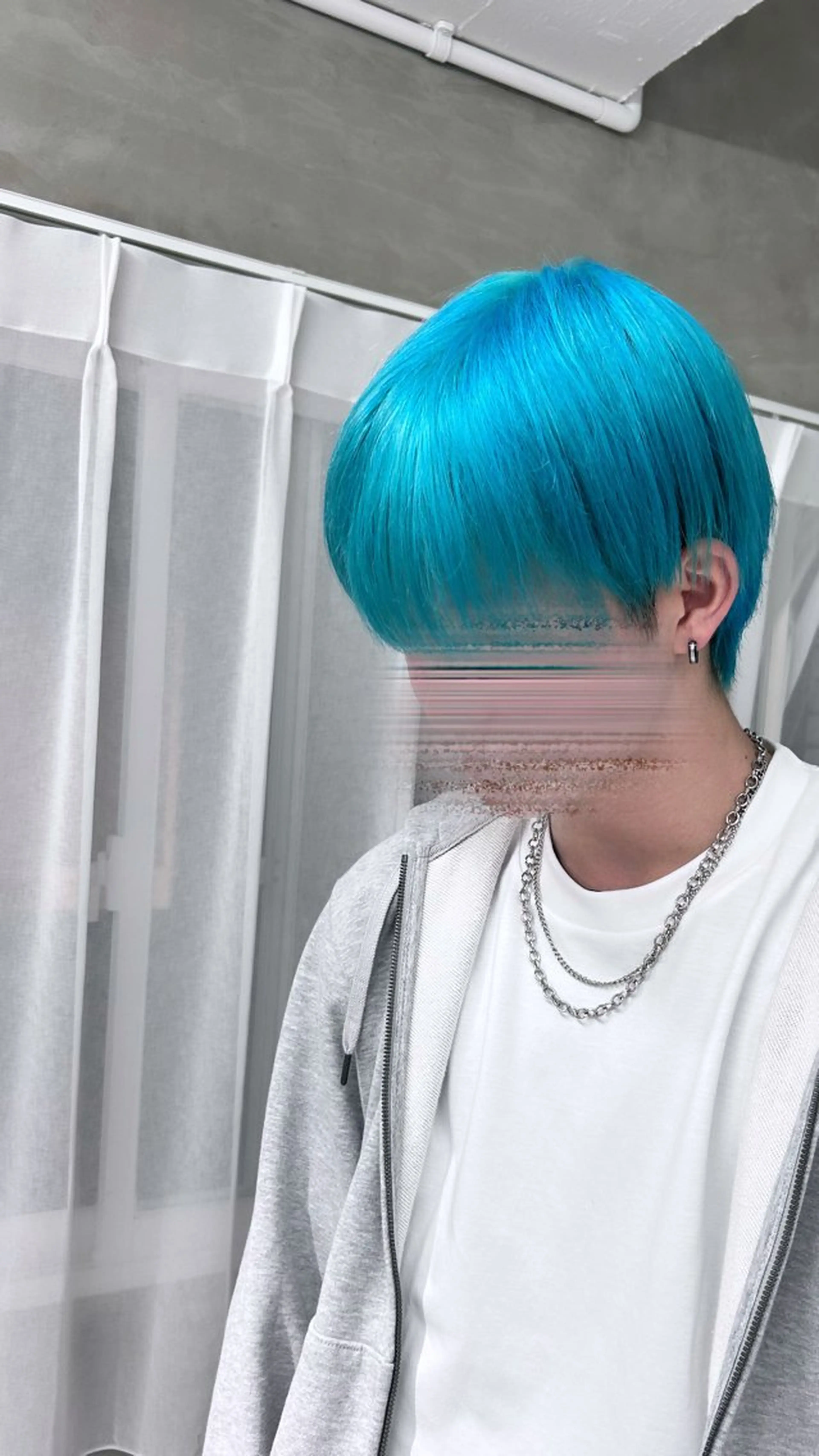 メンズ メンズブリーチ ヘアカラー shizuna/天神 /メンズ/ボブのヘアスタイル