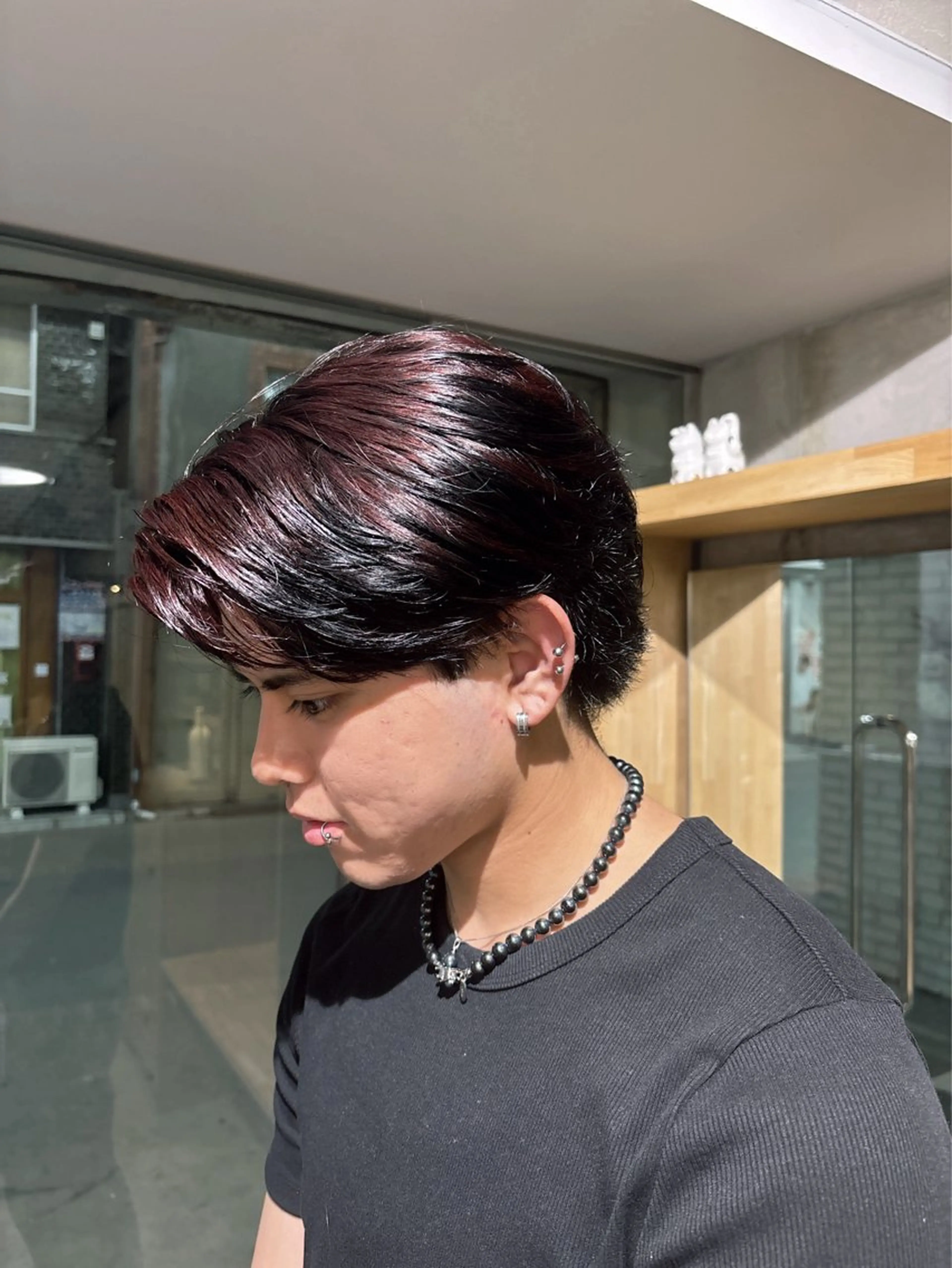 メンズ Ashe　oleng所属・オモヤ ウタノのヘアスタイル