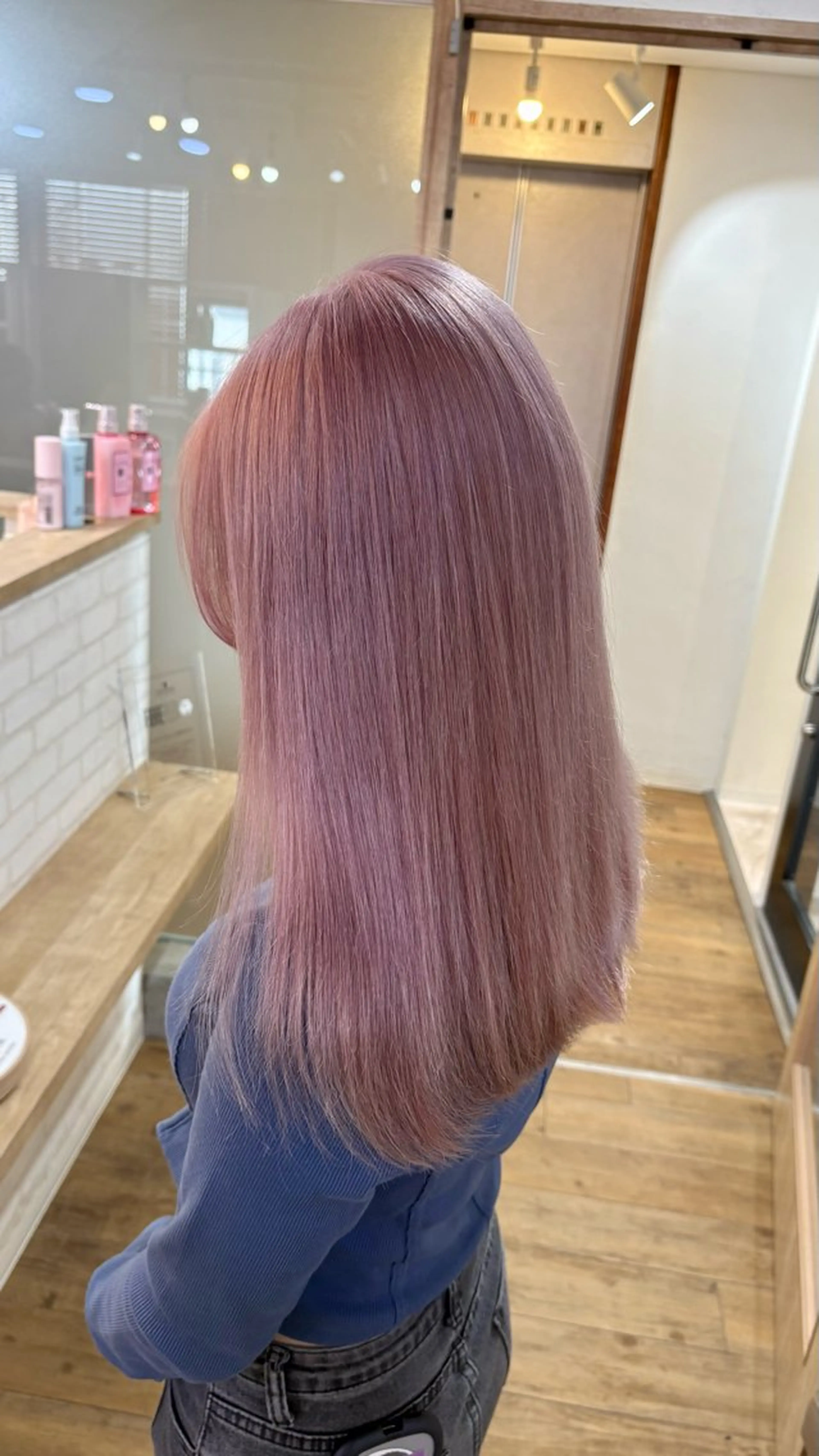 ロング ヘアカラー Lapis所属・韓国レイヤーカット/ AIRIのヘアスタイル