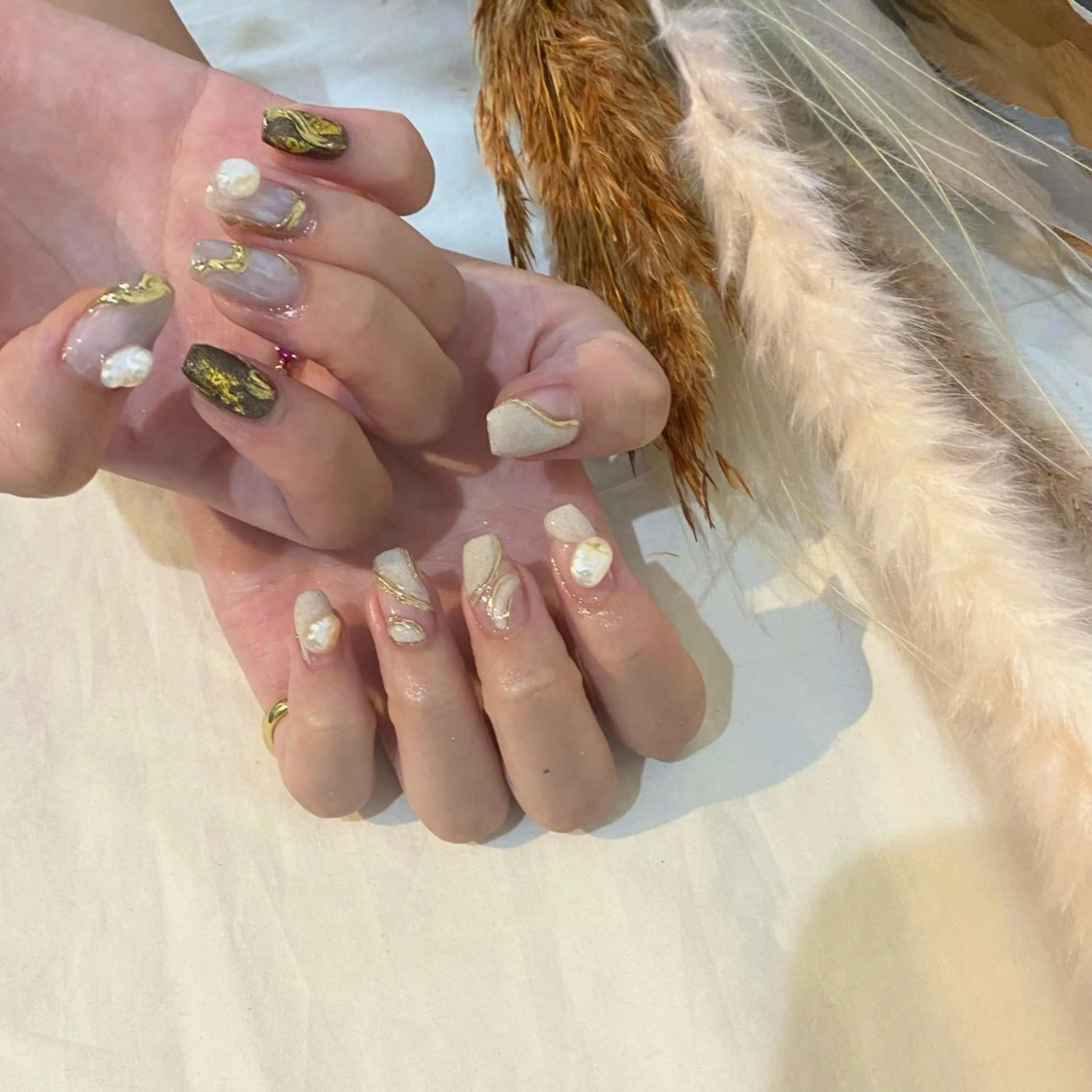 ネイル ハンドネイル reco nail所属・池田 美穂のネイルデザイン