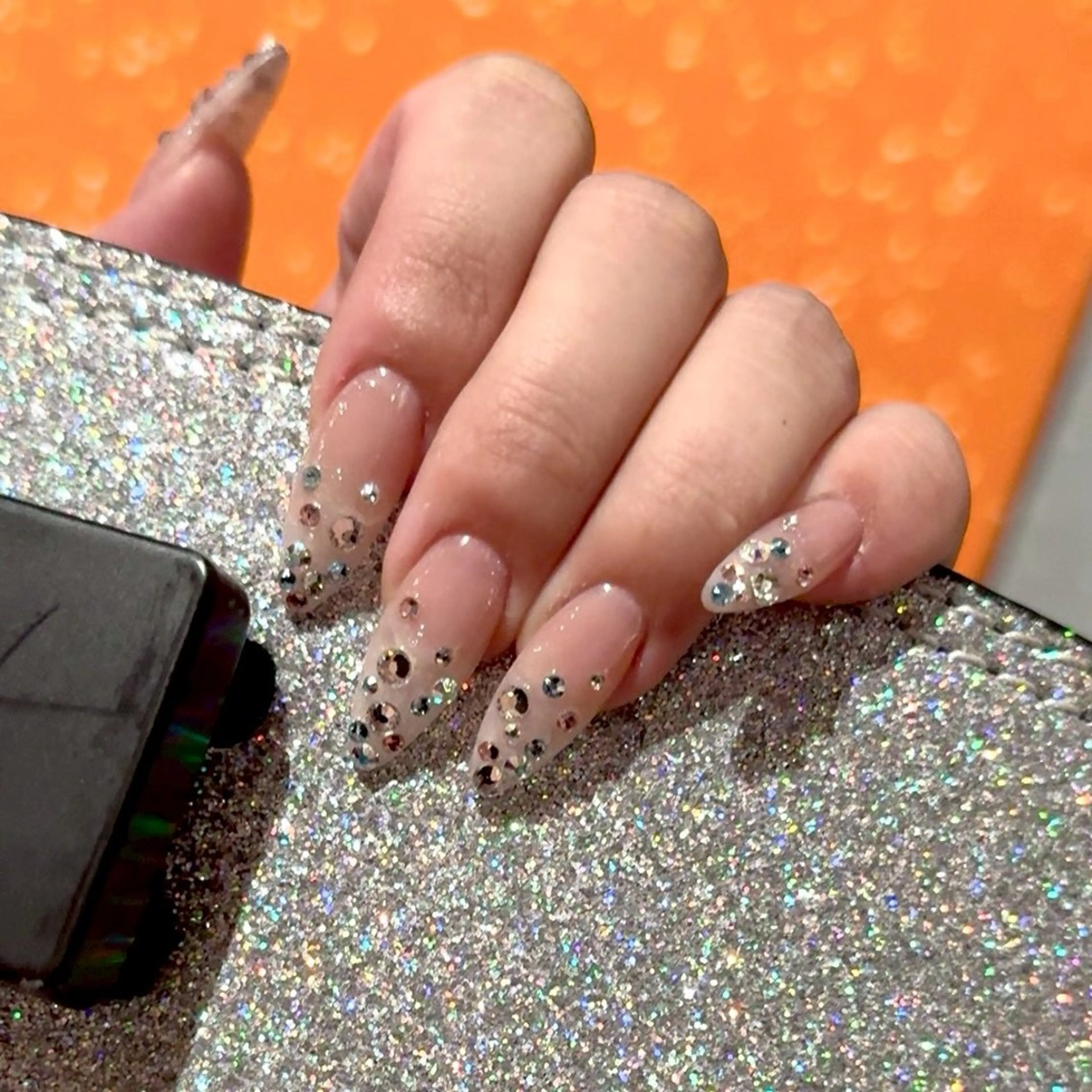 ネイル ストーンネイル C nail 香取店のネイルデザイン