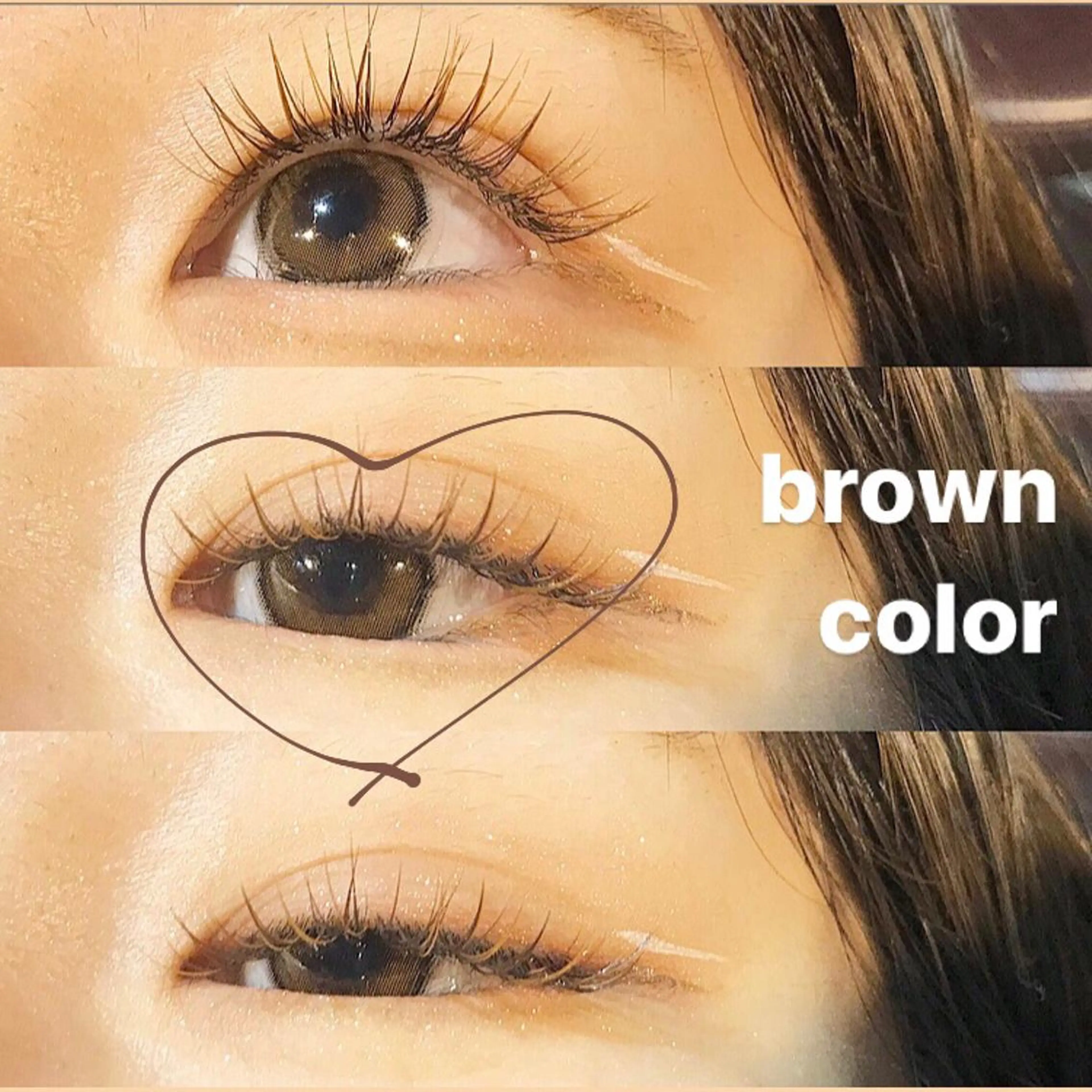 マツエク・マツパ Cカール カラーマツエク 関口あや 🖤Be__ 中目黒のマツエク・マツパデザイン