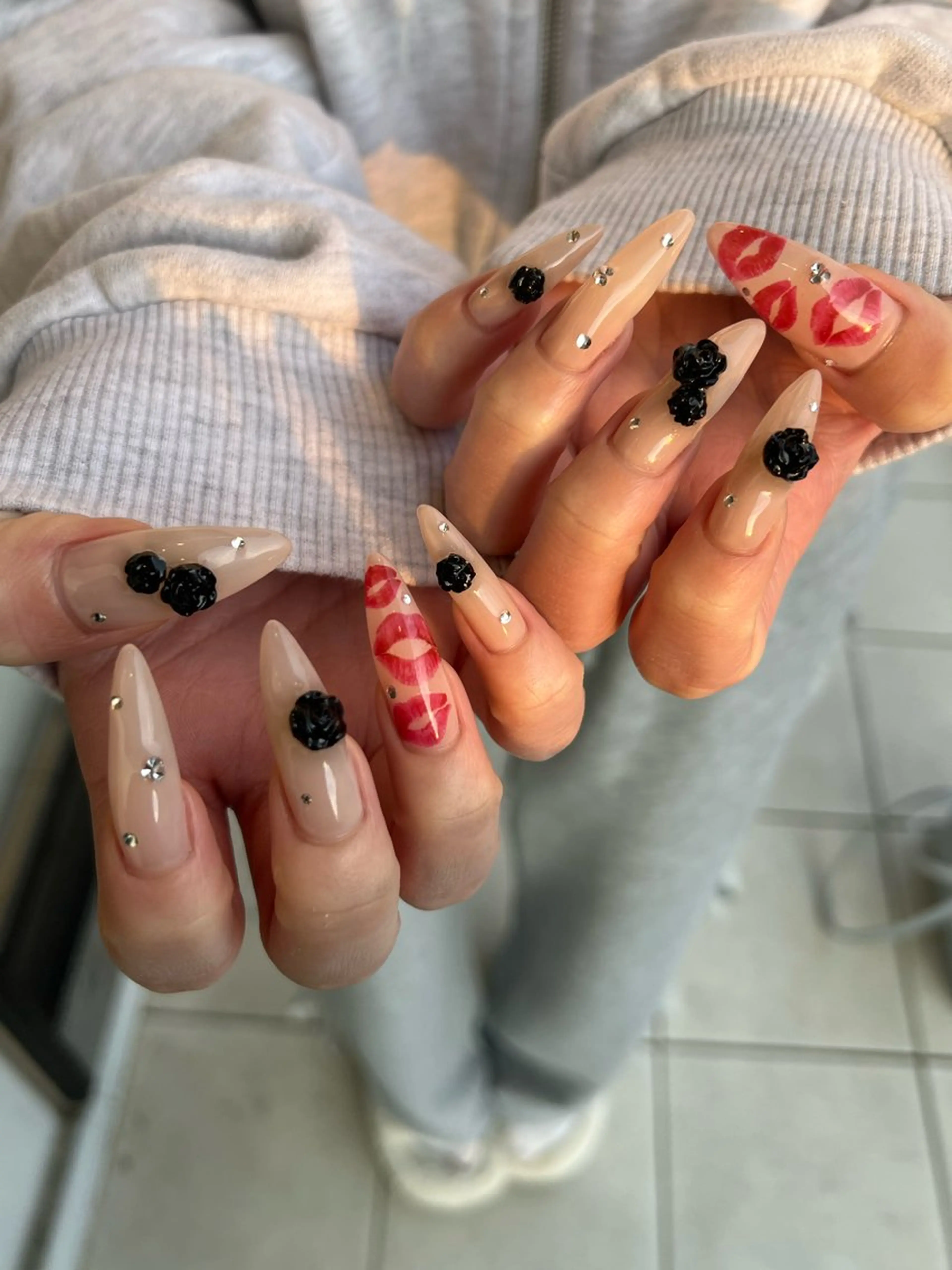 ネイル ハンドネイル Allure小山店 Nagisaのネイルデザイン