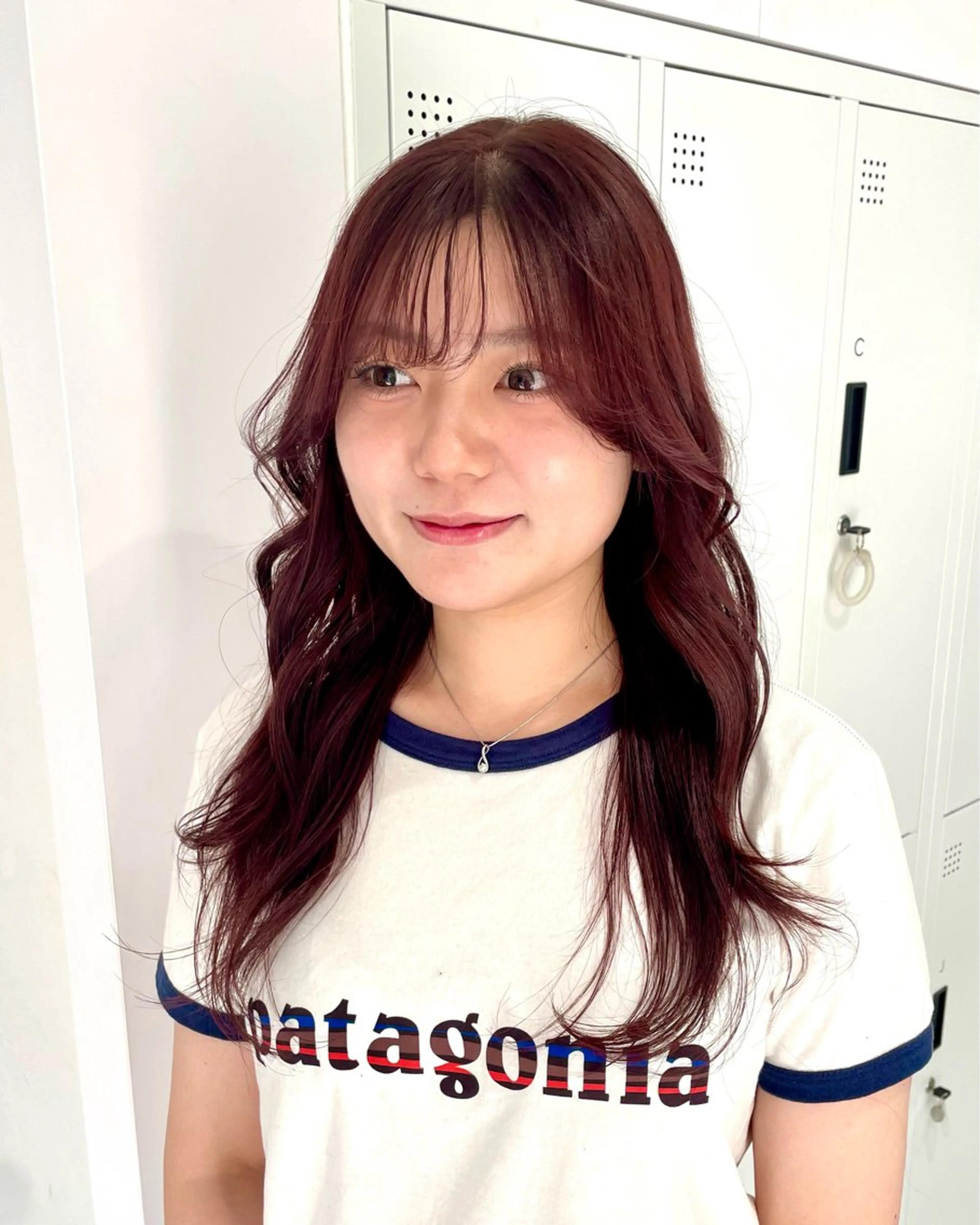 ロング カラー ヘアカラー トリートメント ヘアセット グレージュ/ベージュ /経堂/sana🌱のヘアスタイル