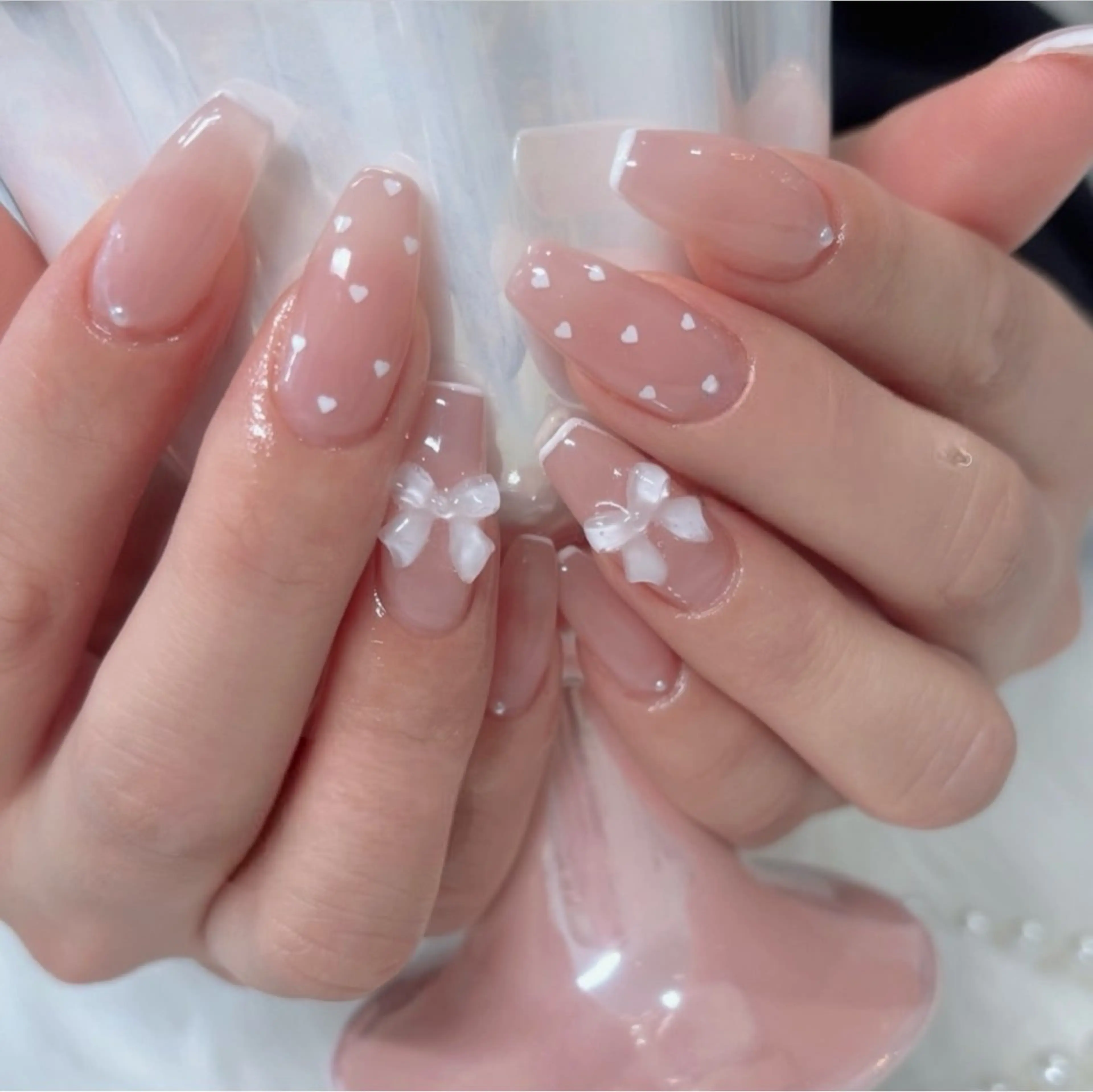 ネイル 長さ出し ジェルネイル スカルプネイル ネイルチップ Maychan _ Nailsalon所属・Mei Meiのネイルデザイン