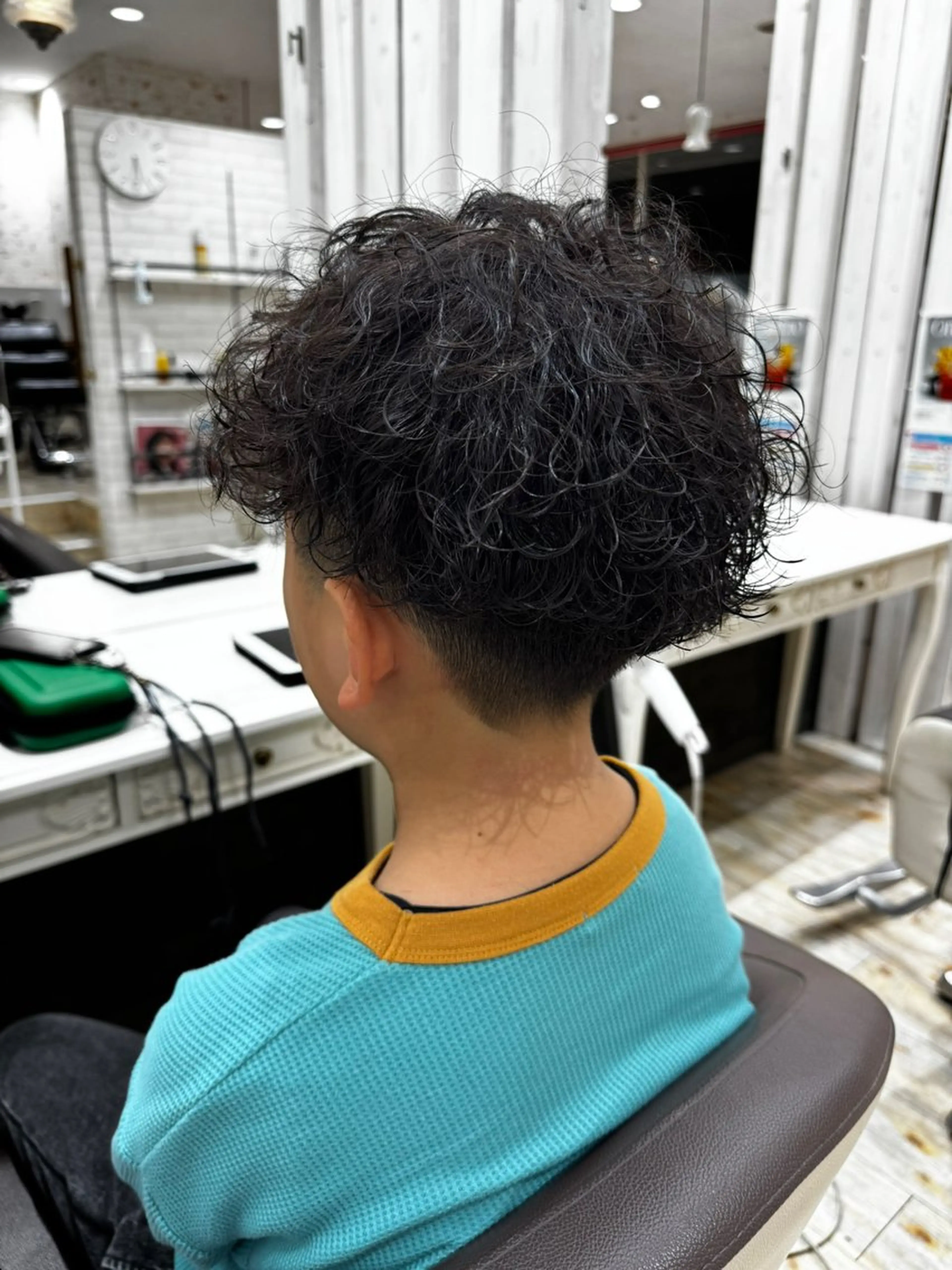 メンズ メンズパーマ 波巻きパーマ ⭐️ガーデン エリ⭐️のヘアスタイル