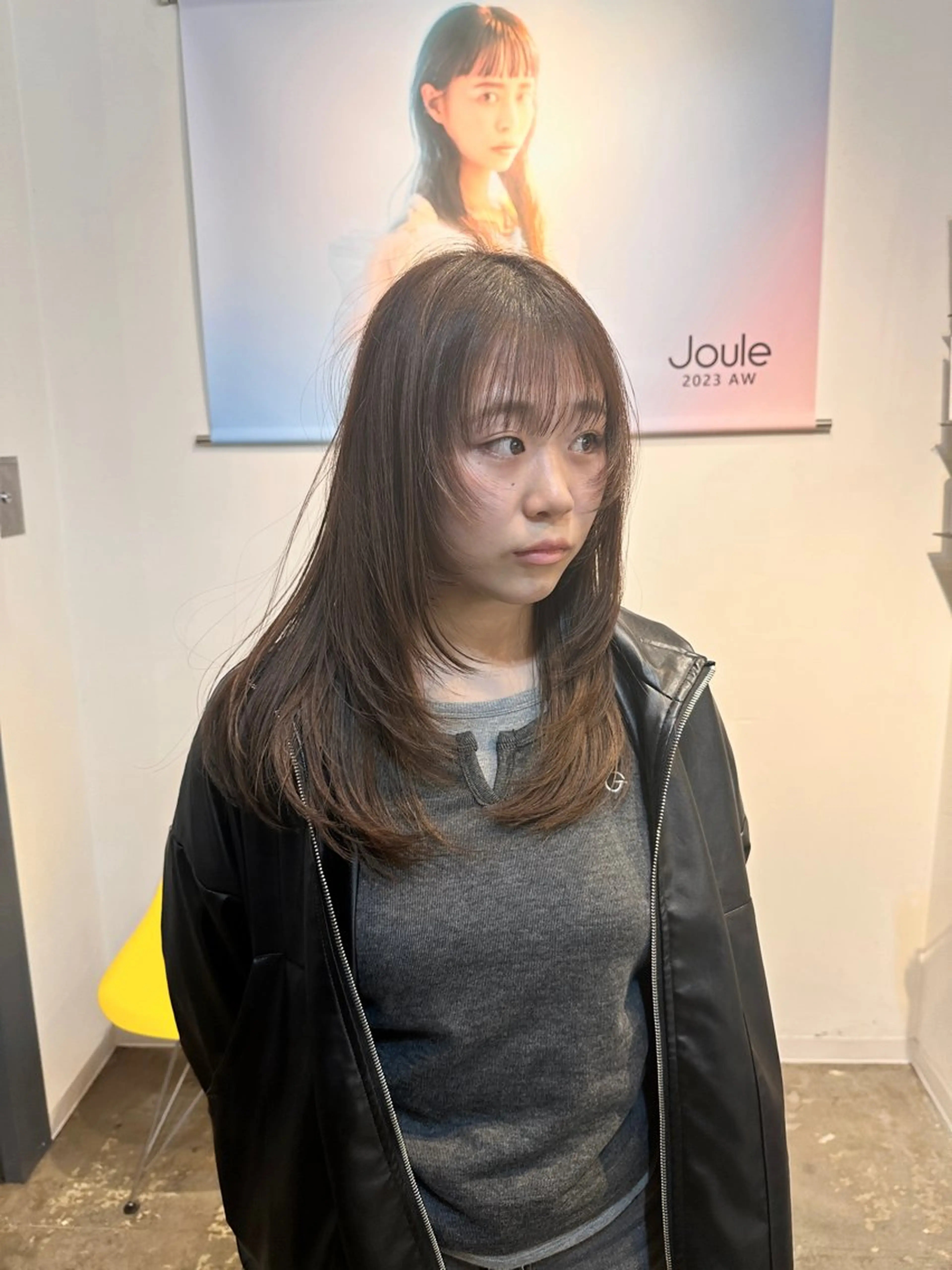 ミディアム ボブ/ぱつっとボブ/ 谷口 海星のヘアスタイル