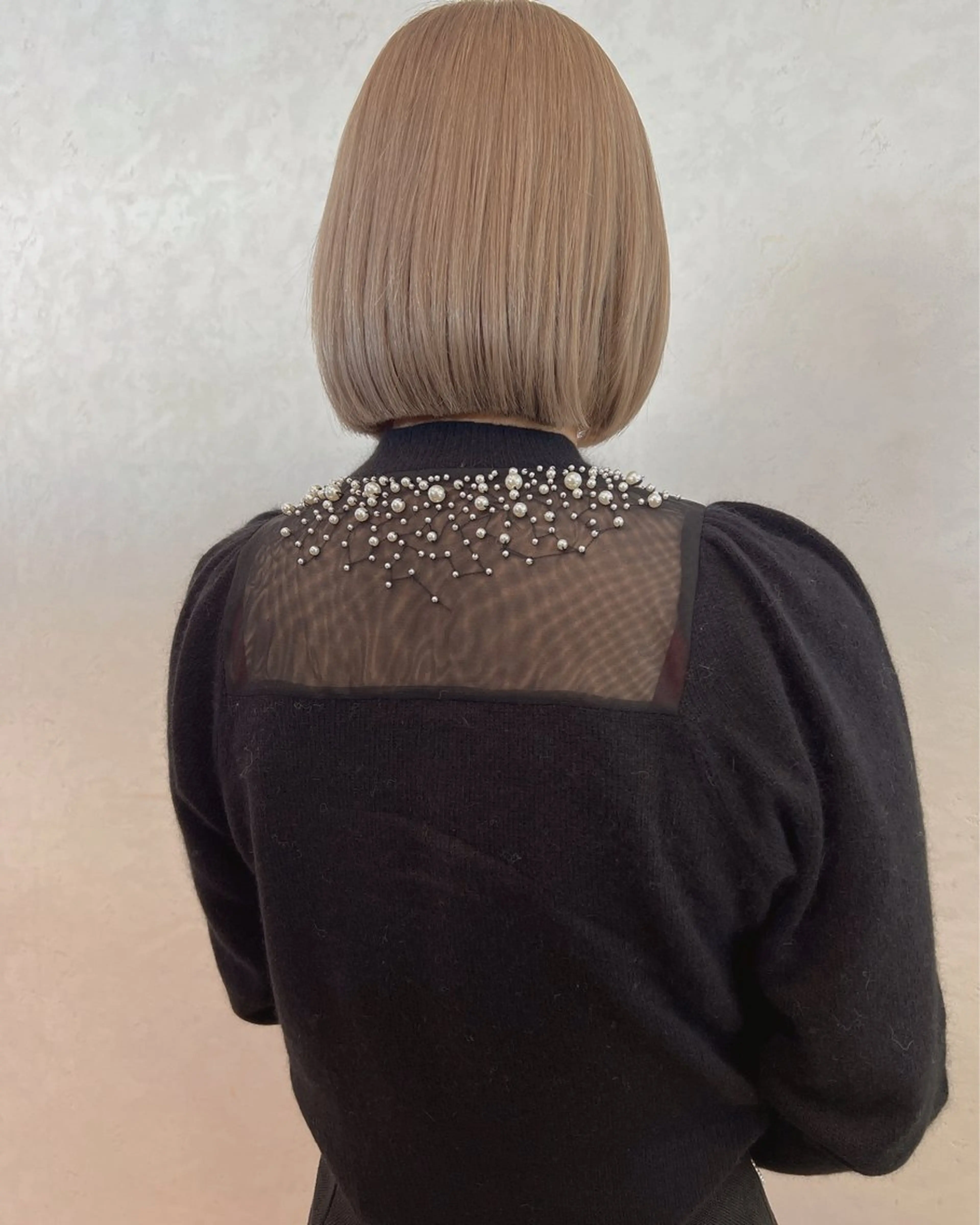 カット+ブリーチ+髪質改善トリートメントの写真