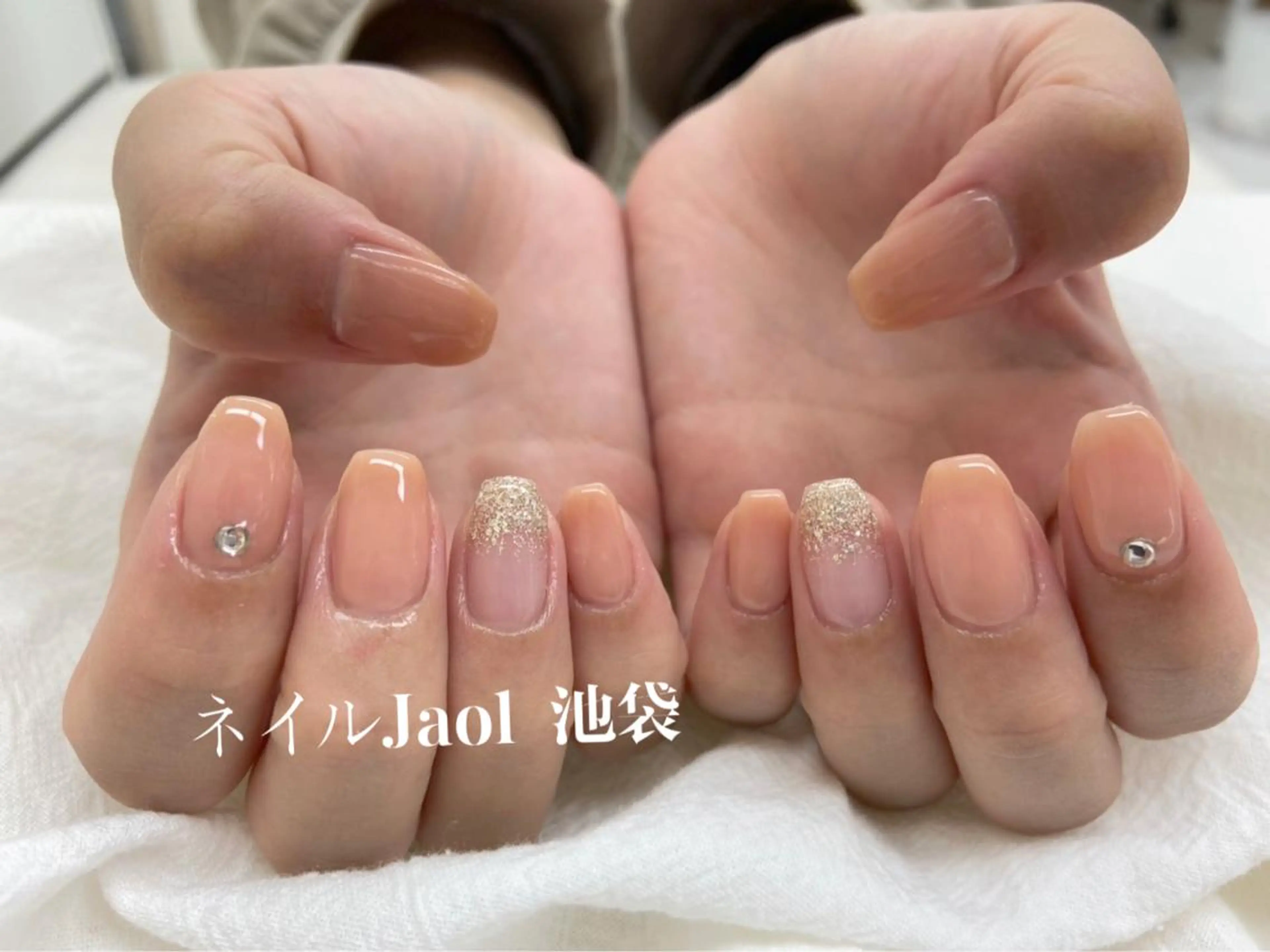 ミディアム nail jaol池袋店所属・ネイルJaol 池袋のネイルデザイン