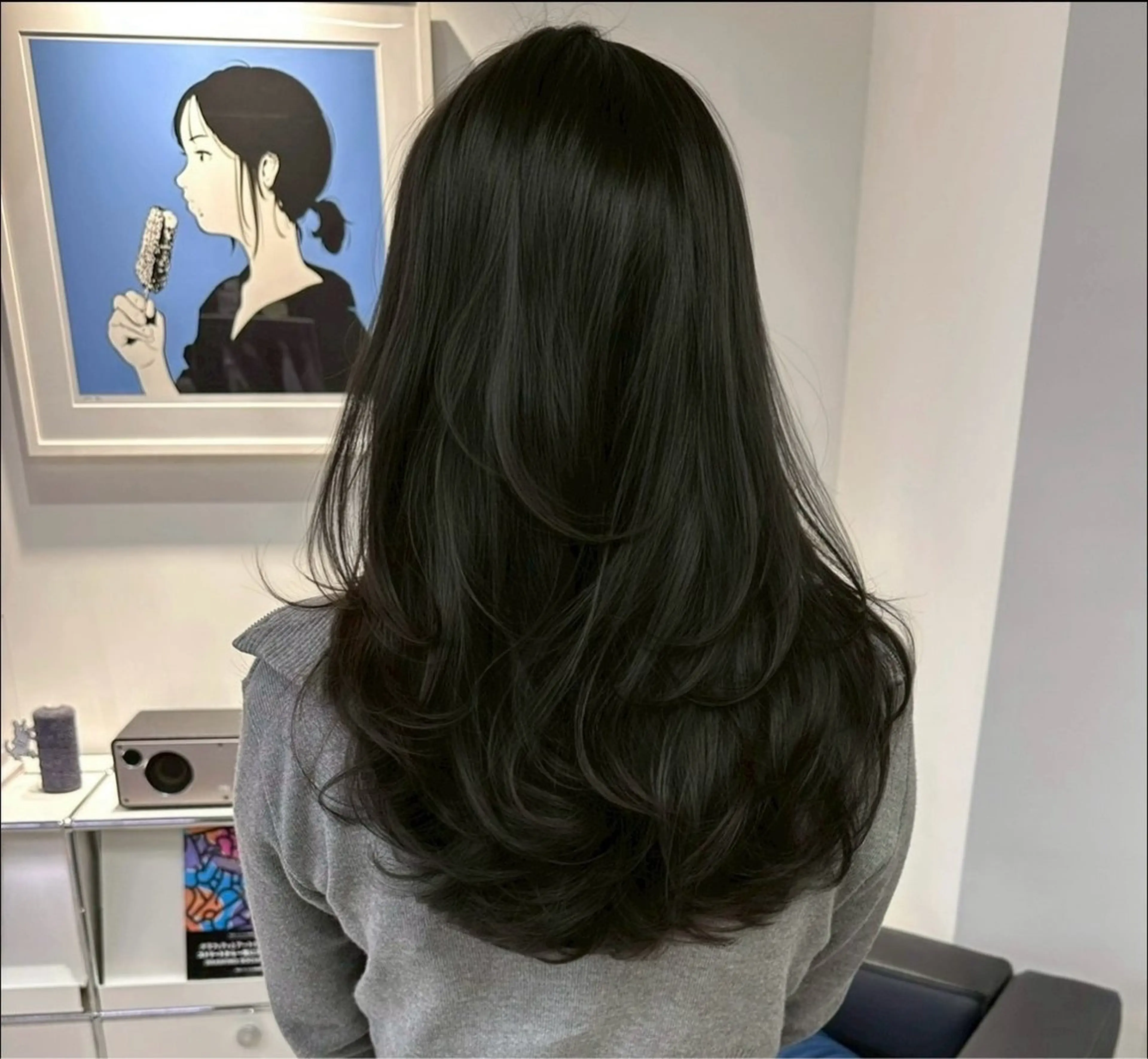 ロング カラー ブラウンカラー 透明感カラー ロング かみしー/艶カラー /ブラウンカラーのヘアスタイル