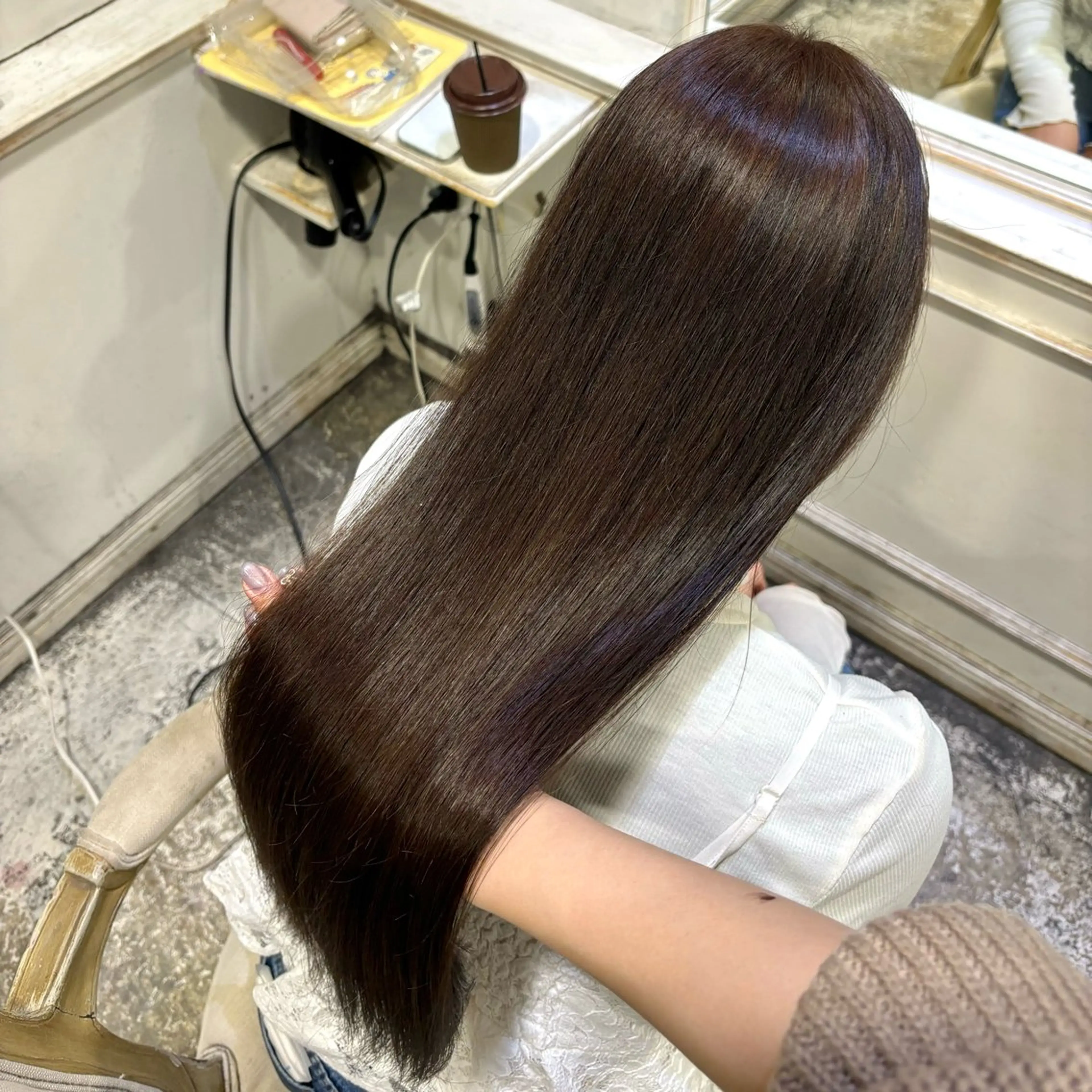 ロング カラー 柔らかブリーチ 🤎YUKAのヘアスタイル