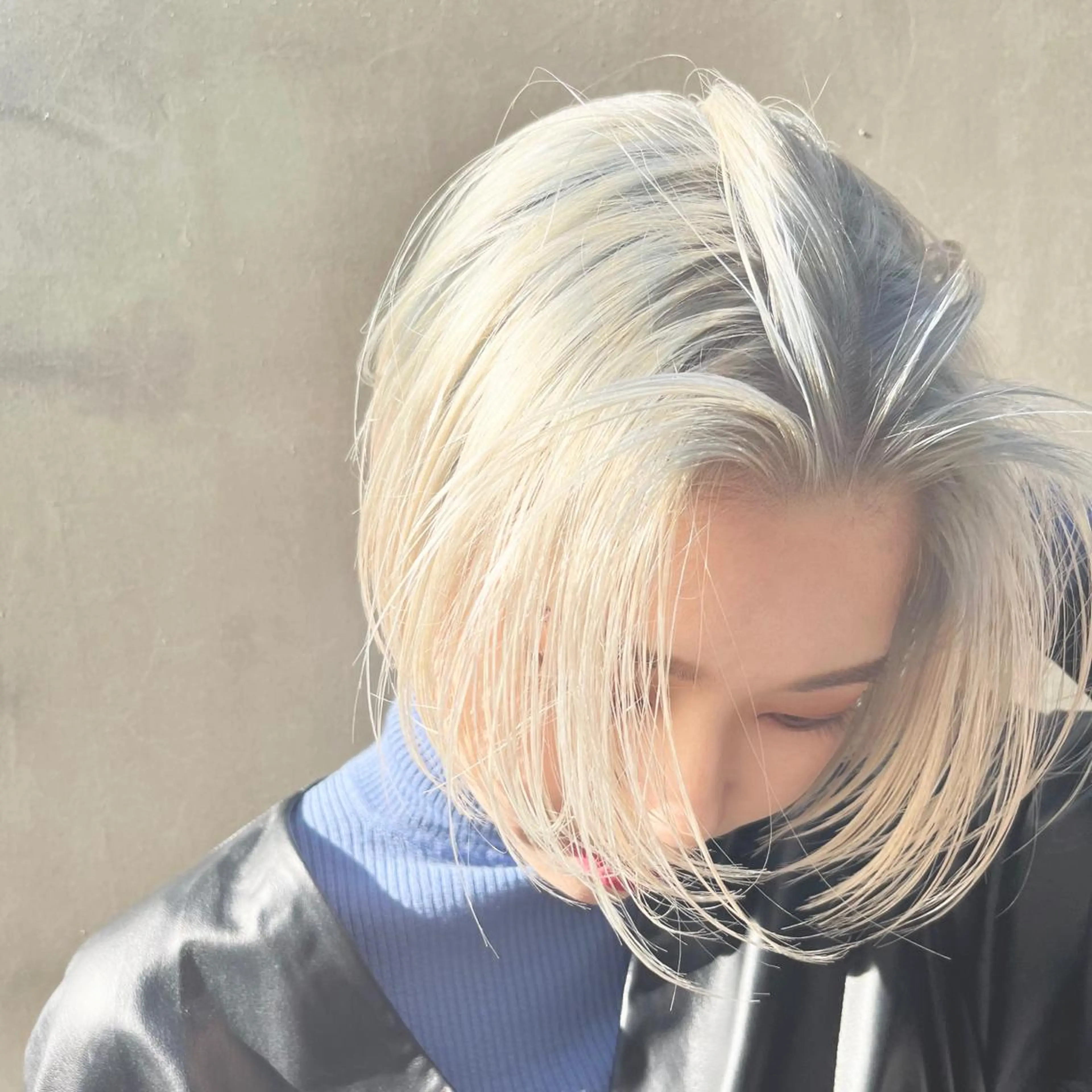 ショート カラー センターパート/ 暖色カラーayuのヘアスタイル