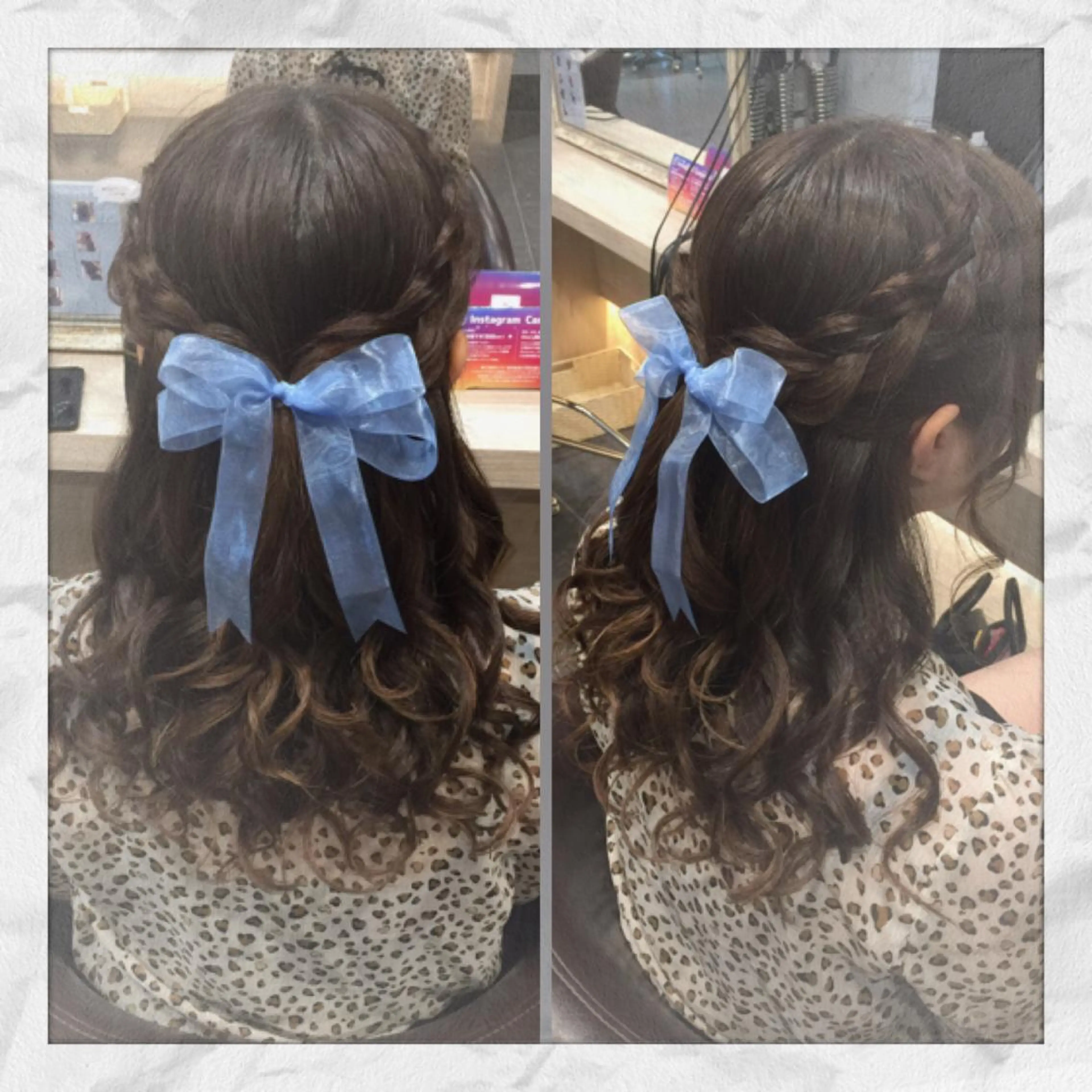 ヘアアレンジ ハーフアップ ヘアセット ヘアセット/着付け 𓇼 松本 夏美𓇼のヘアスタイル