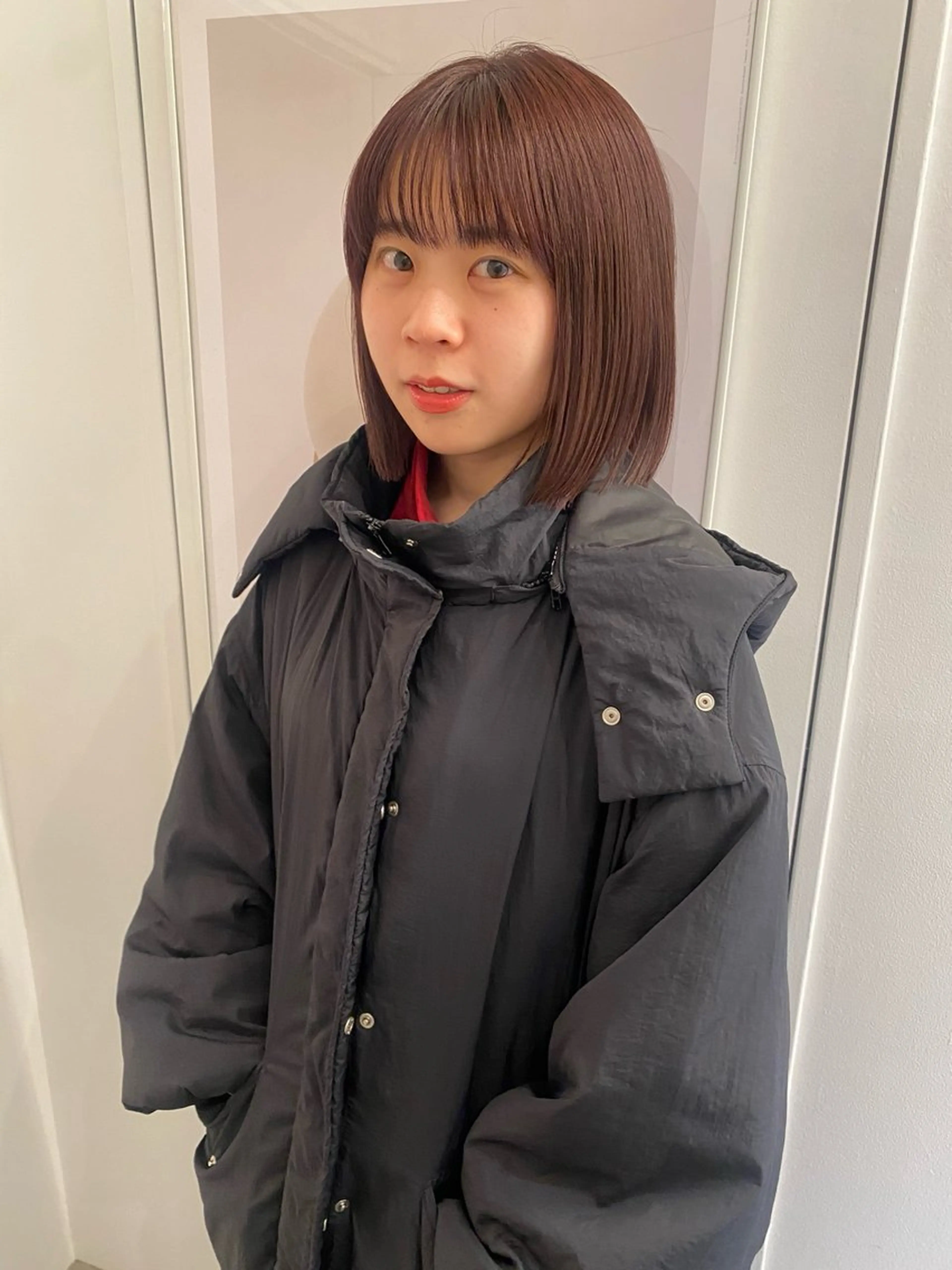 ショート riria/ボブ /ブラウンカラー🎀のヘアスタイル