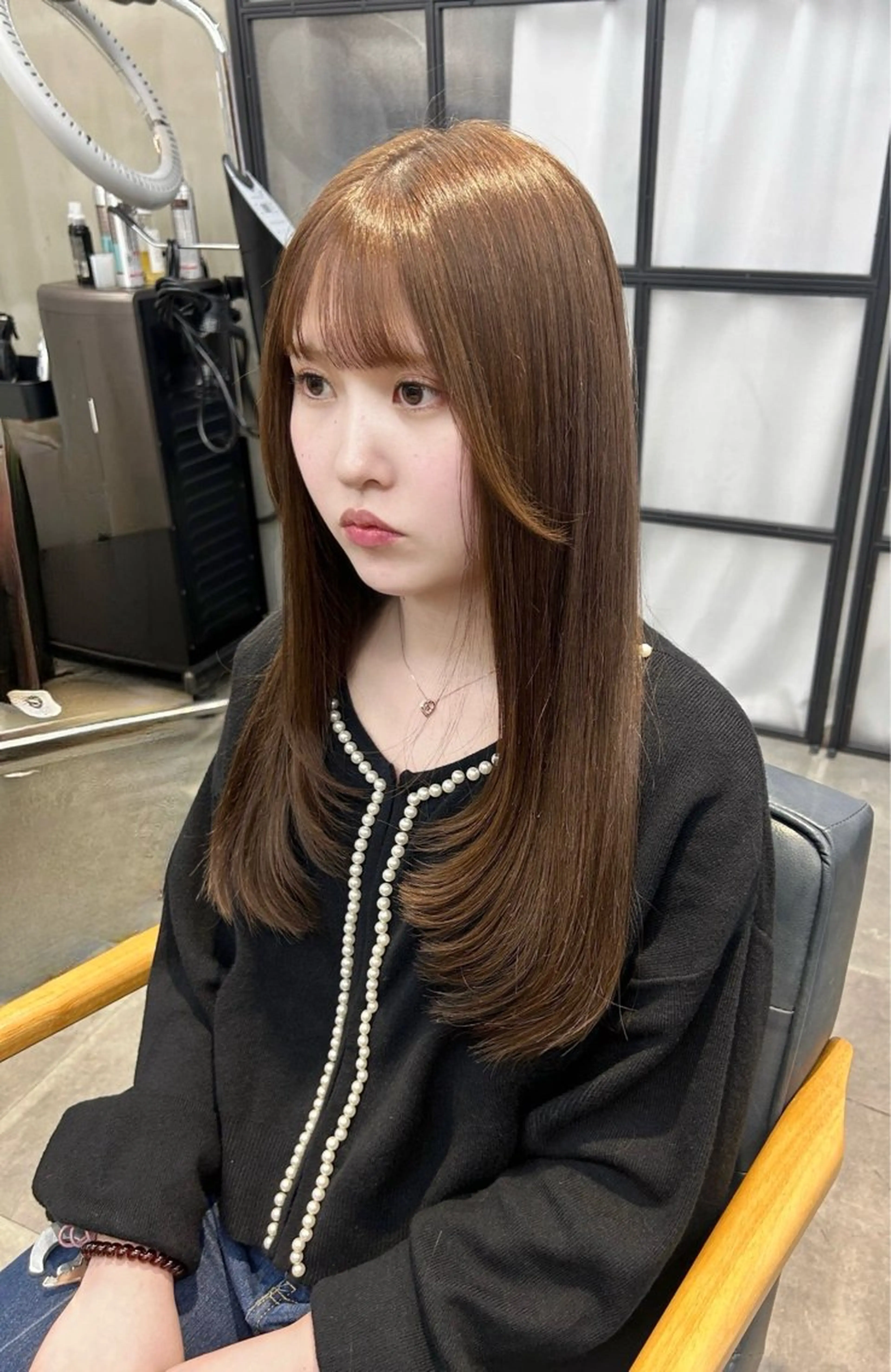 ロング カラー newi梅田🫧韓国 ヘア🫧sakiのヘアスタイル