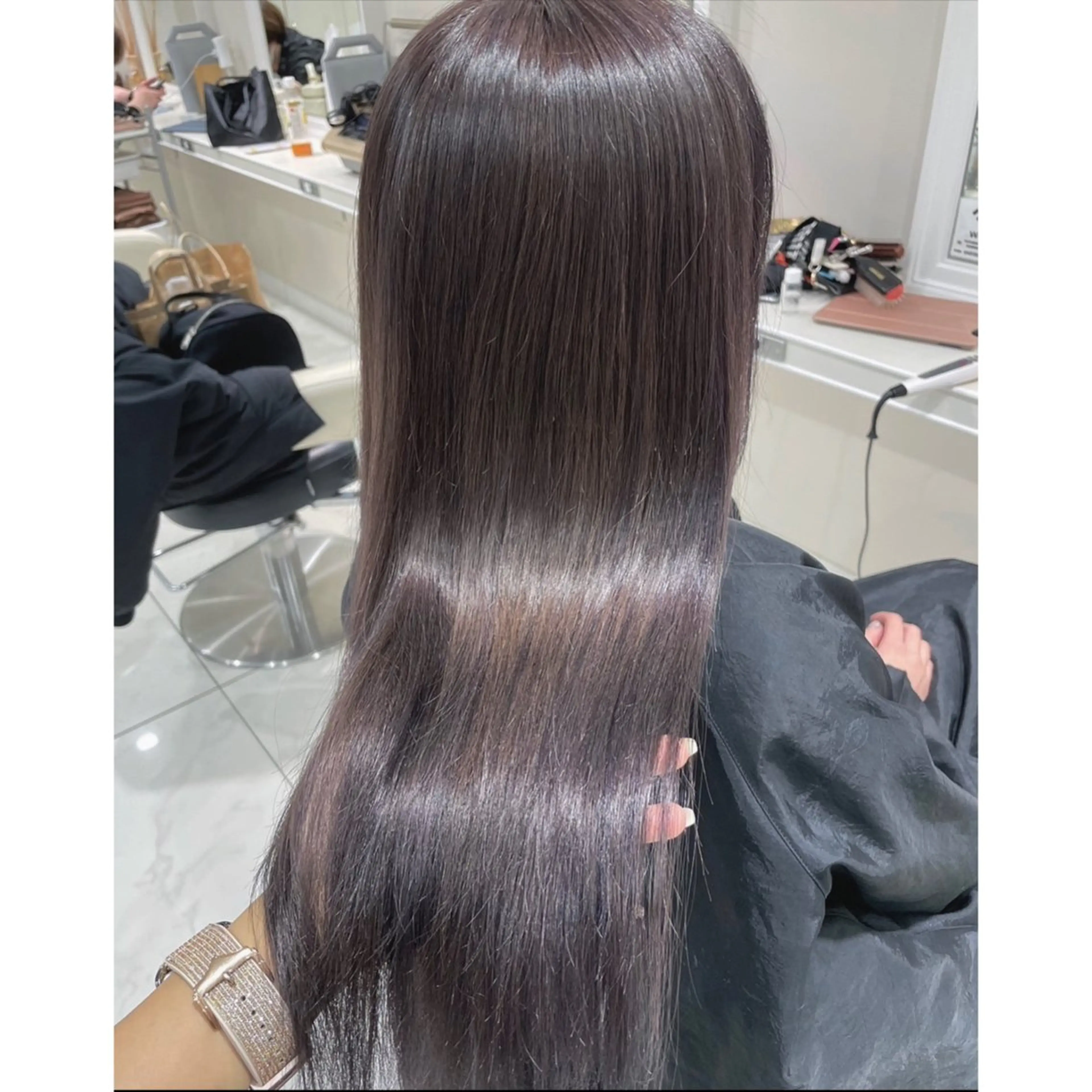 ロング カラー 韓国ヘア 🎀中川綾乃🎀のヘアスタイル