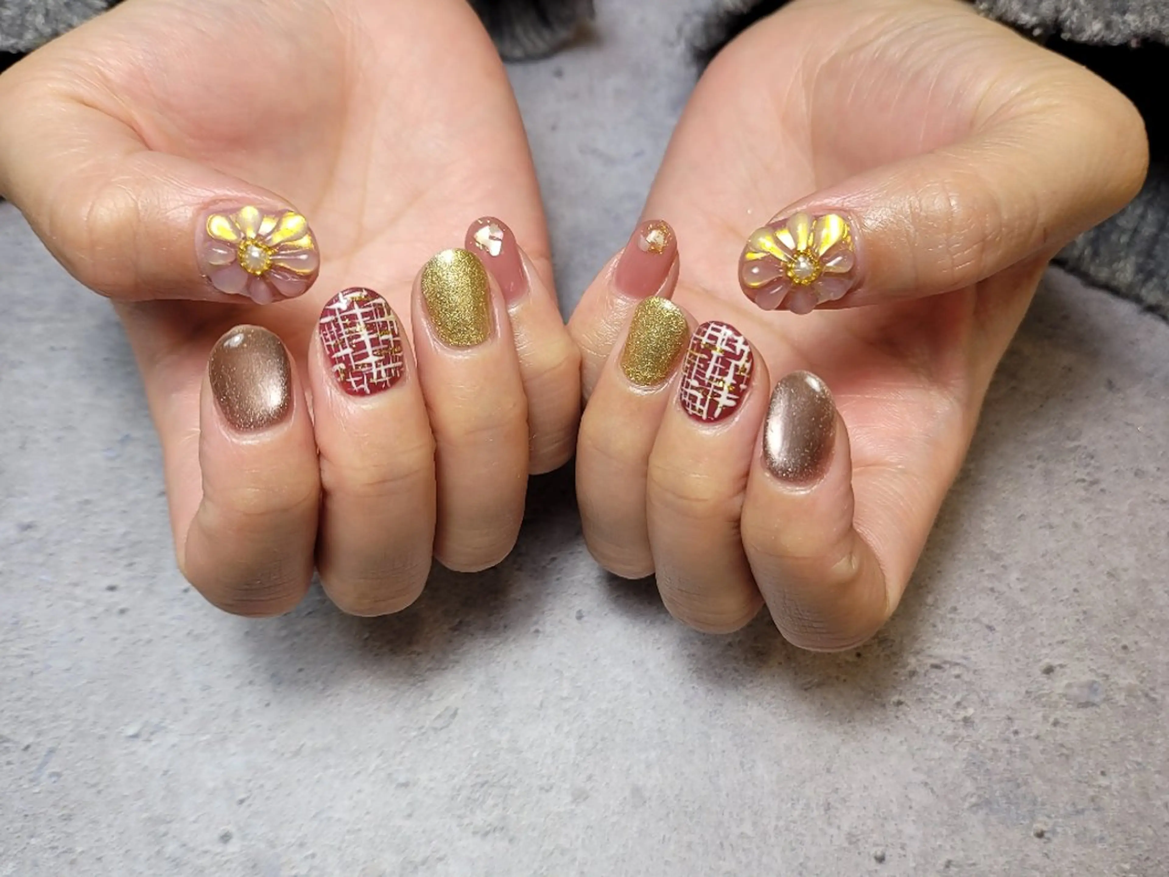 ネイル ハンドネイル Salon-NAKO 🐷shirai🐷のネイルデザイン