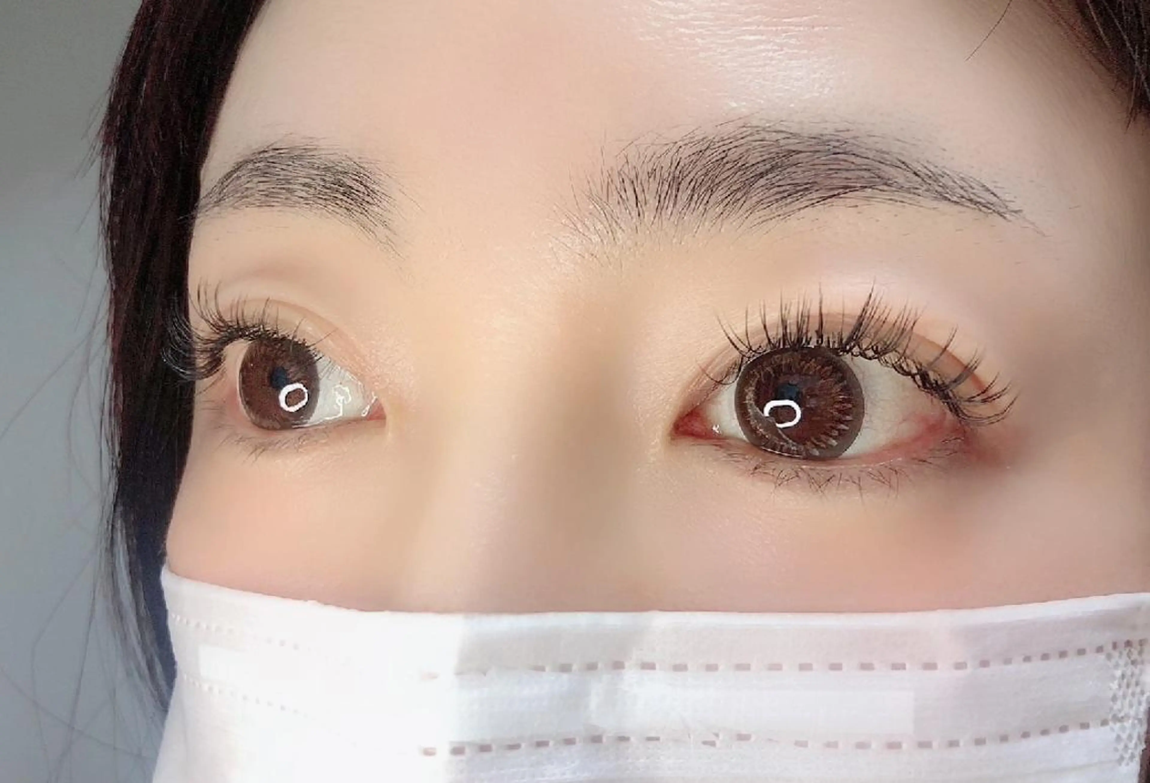 マツエク・マツパ 付け放題 バインドロック キュート フラットラッシュ パリジェンヌラッシュリフト マツエク 吉岡 ゆうなのマツエク・マツパデザイン