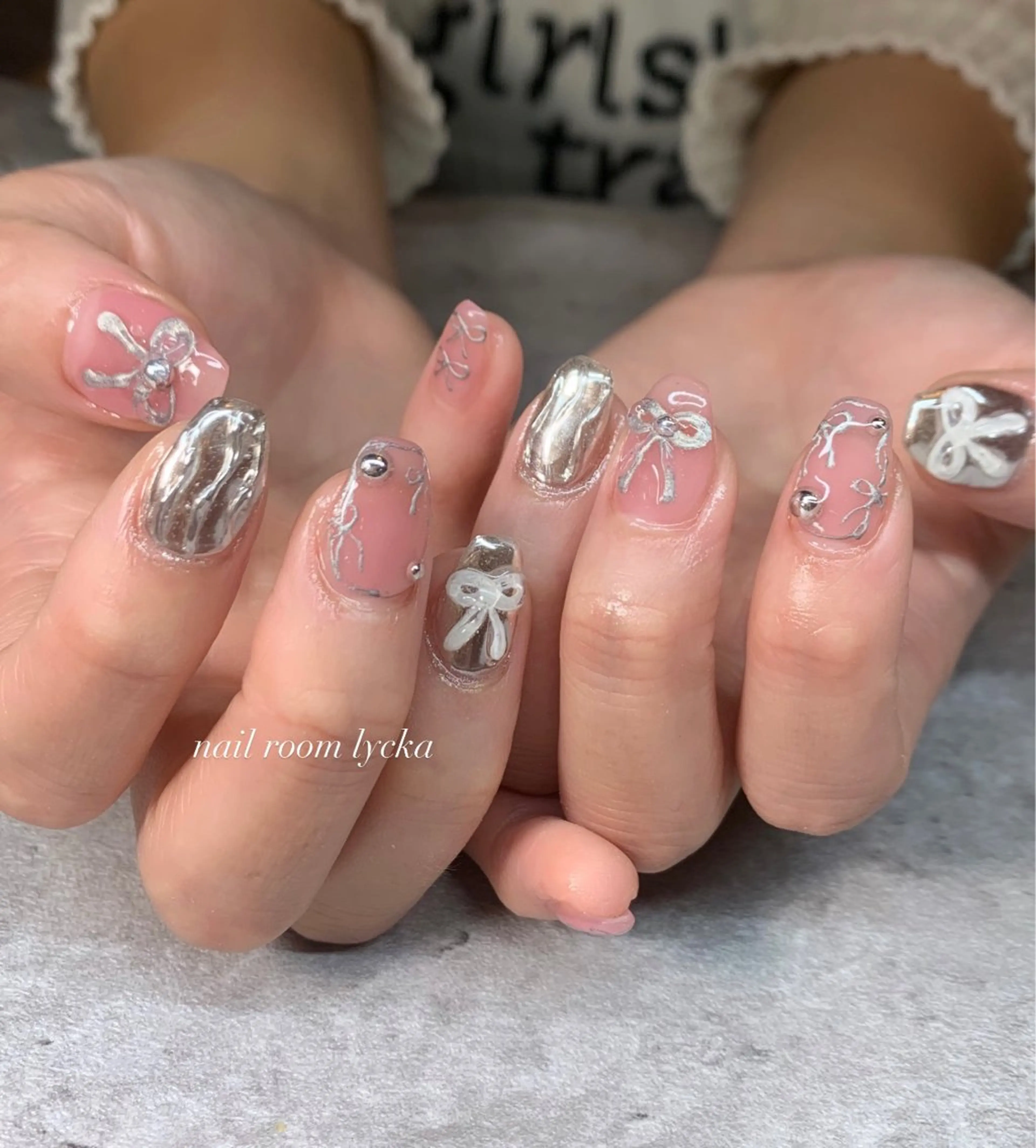 ネイル ﾈｲﾙﾙｰﾑﾘｯｶ 𝐦𝐚𝐲𝐮のネイルデザイン