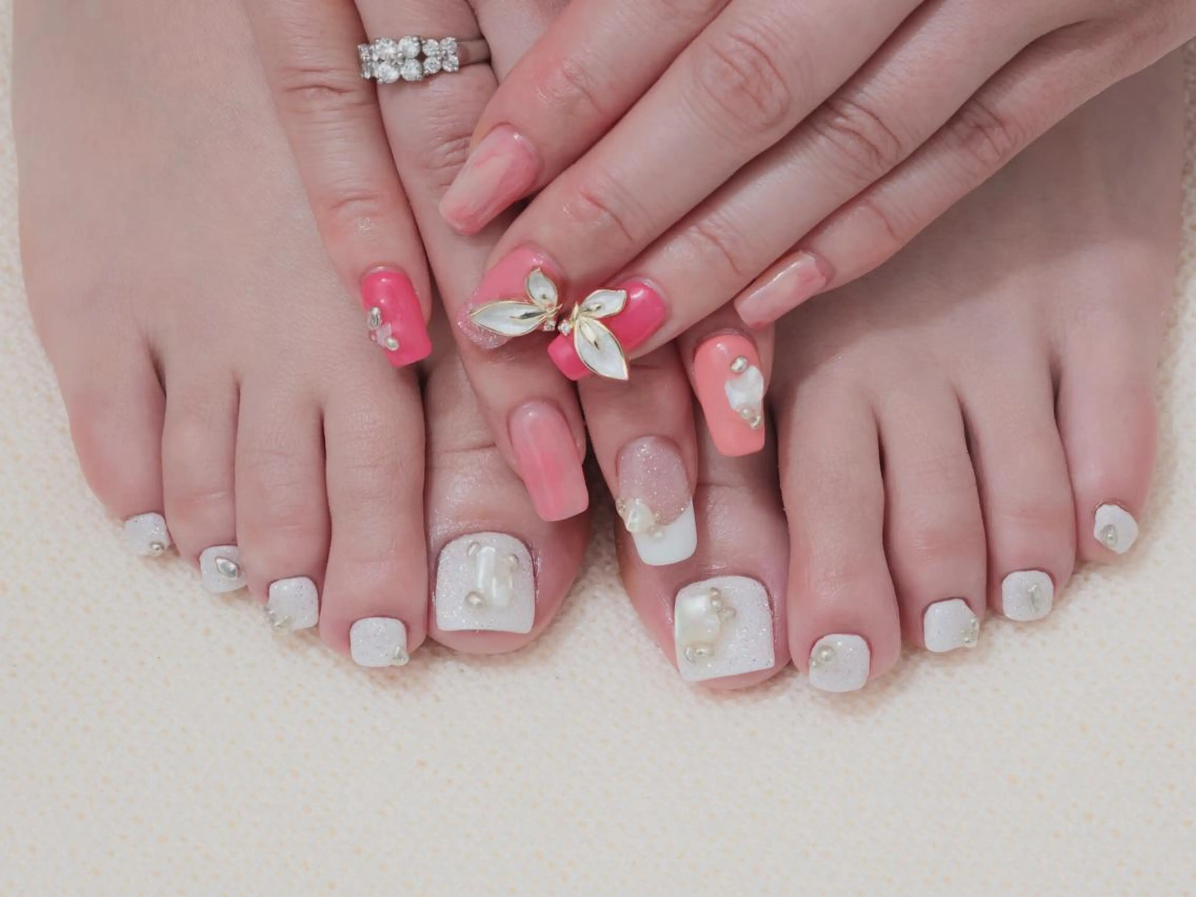 ネイル aime 中崎町のネイルデザイン