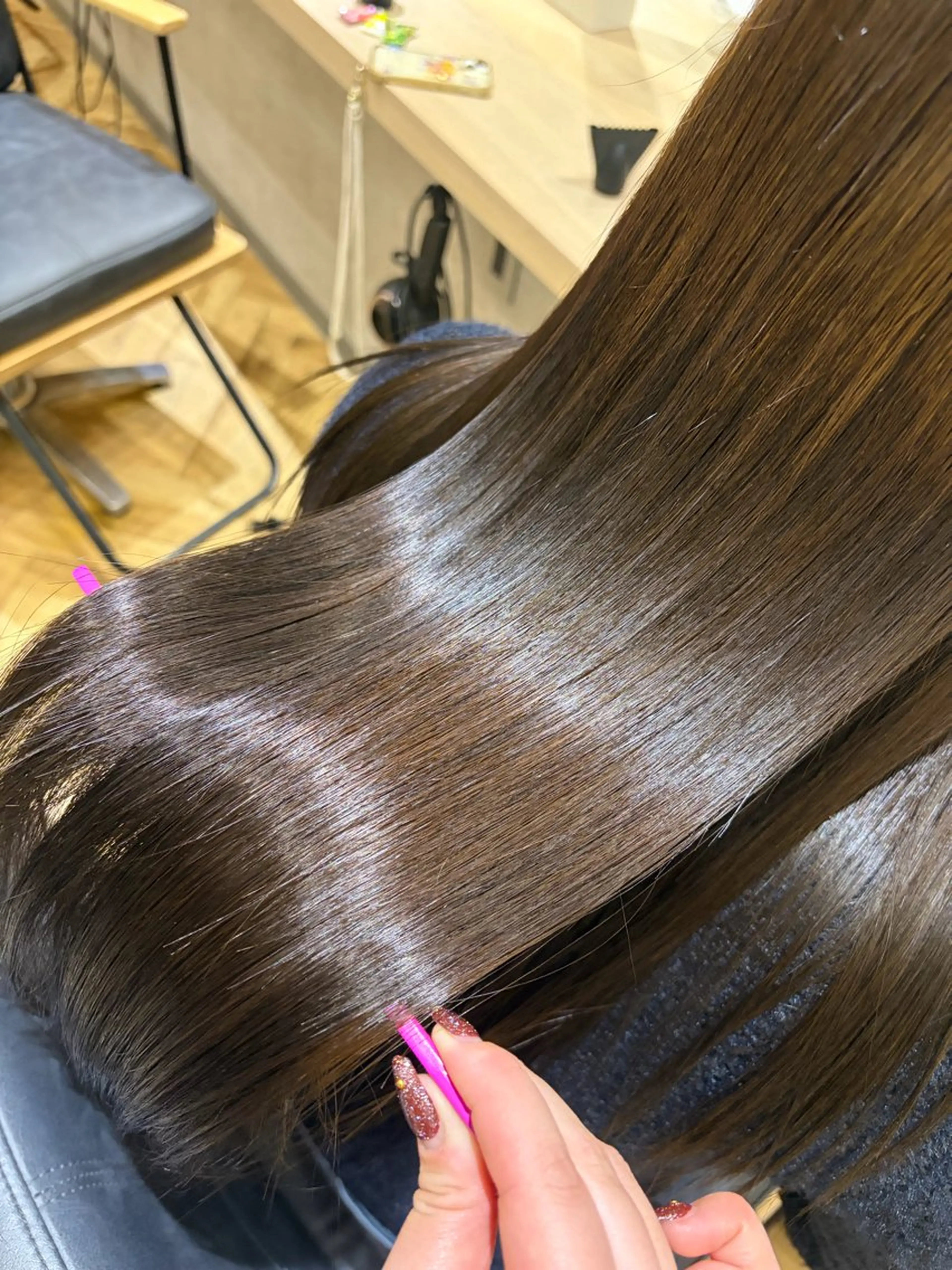 セミロング カラー Asumi 髪質改善/美髪/艶髪のヘアスタイル