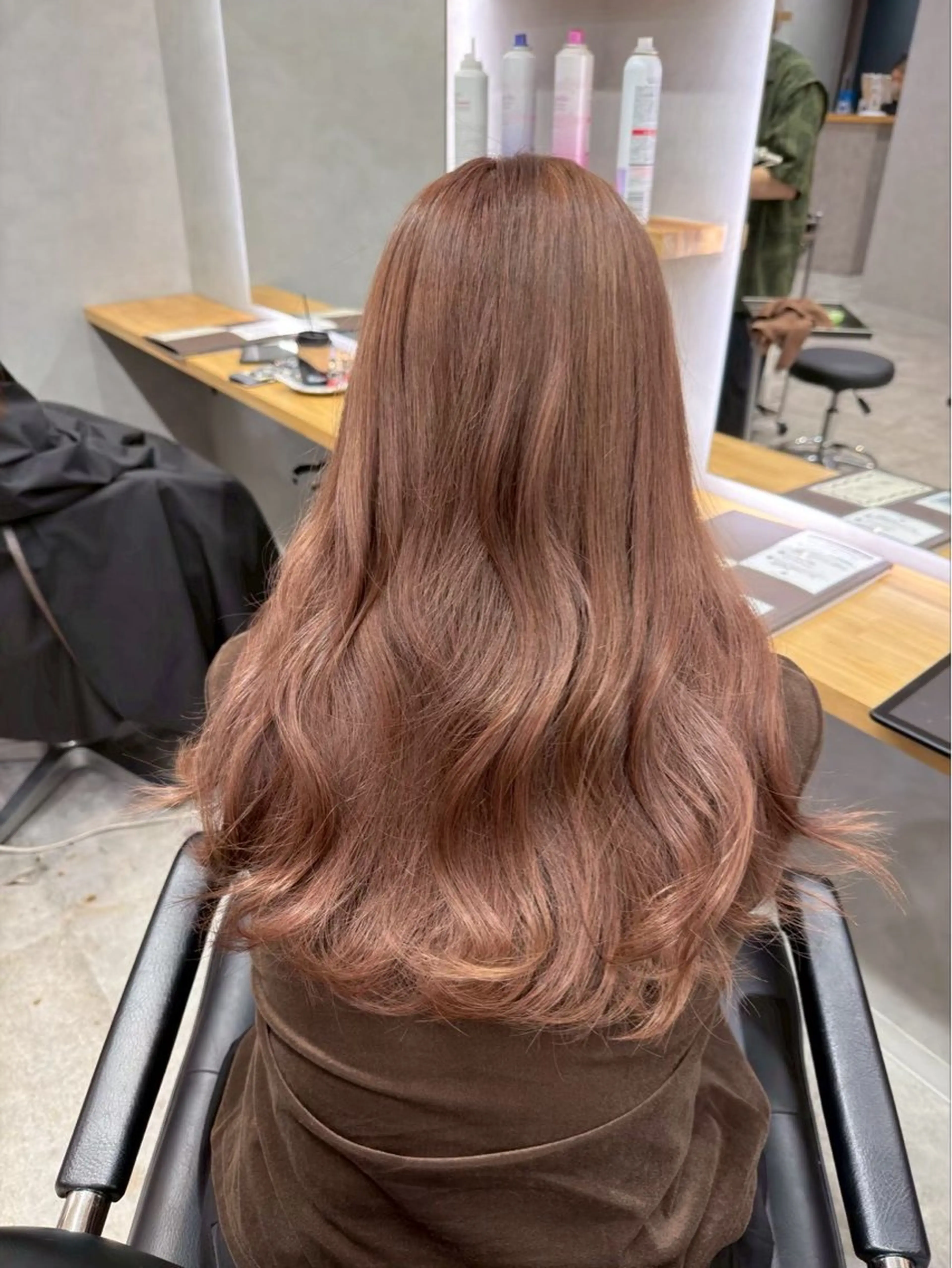 ロング ゆみこ カラーモデル募集中のヘアスタイル