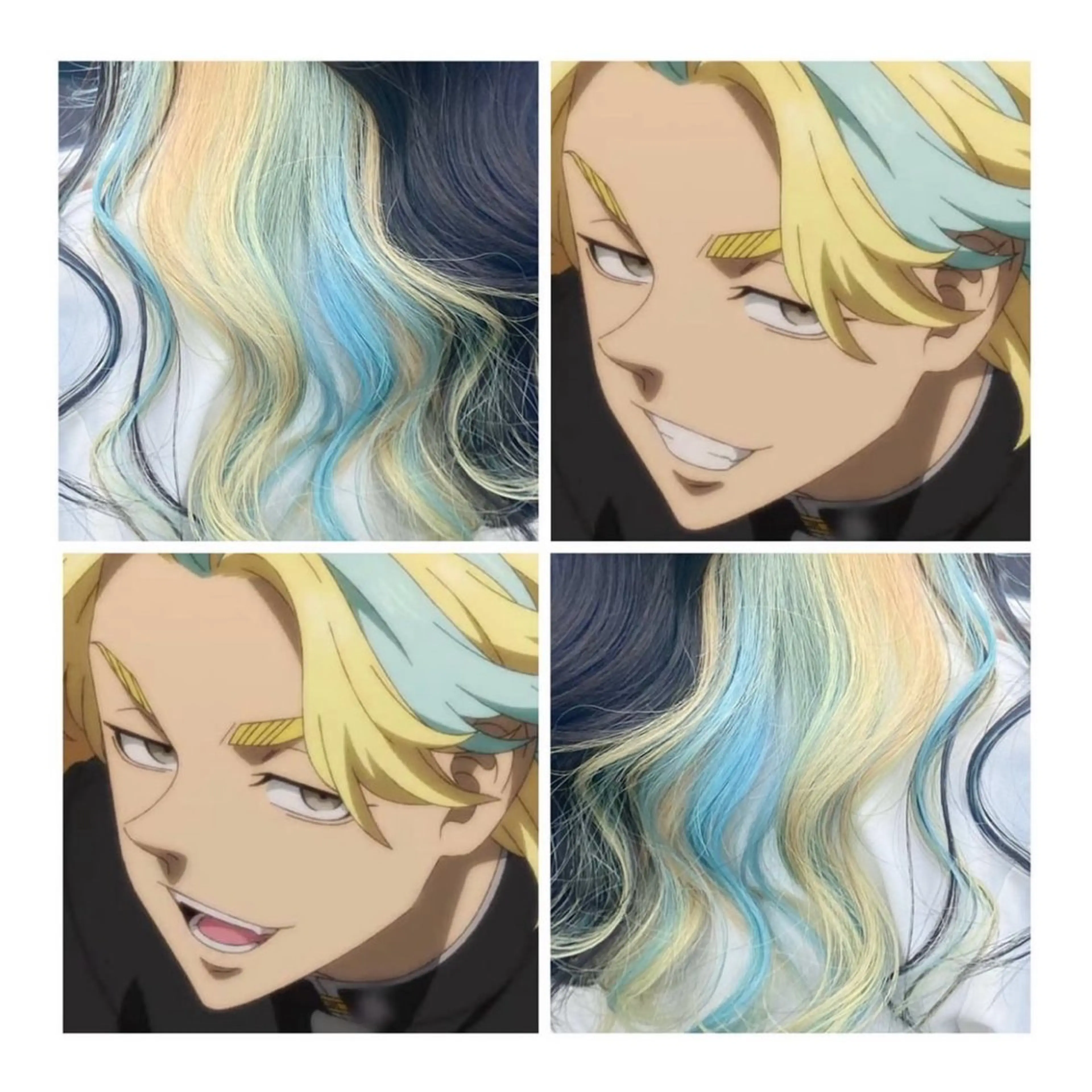 ミディアム カラー ブリーチ インナーカラー ヘアカラー GARU-ガル-所属・TSUNO🦖 派手髪/オタク美容師のヘアスタイル