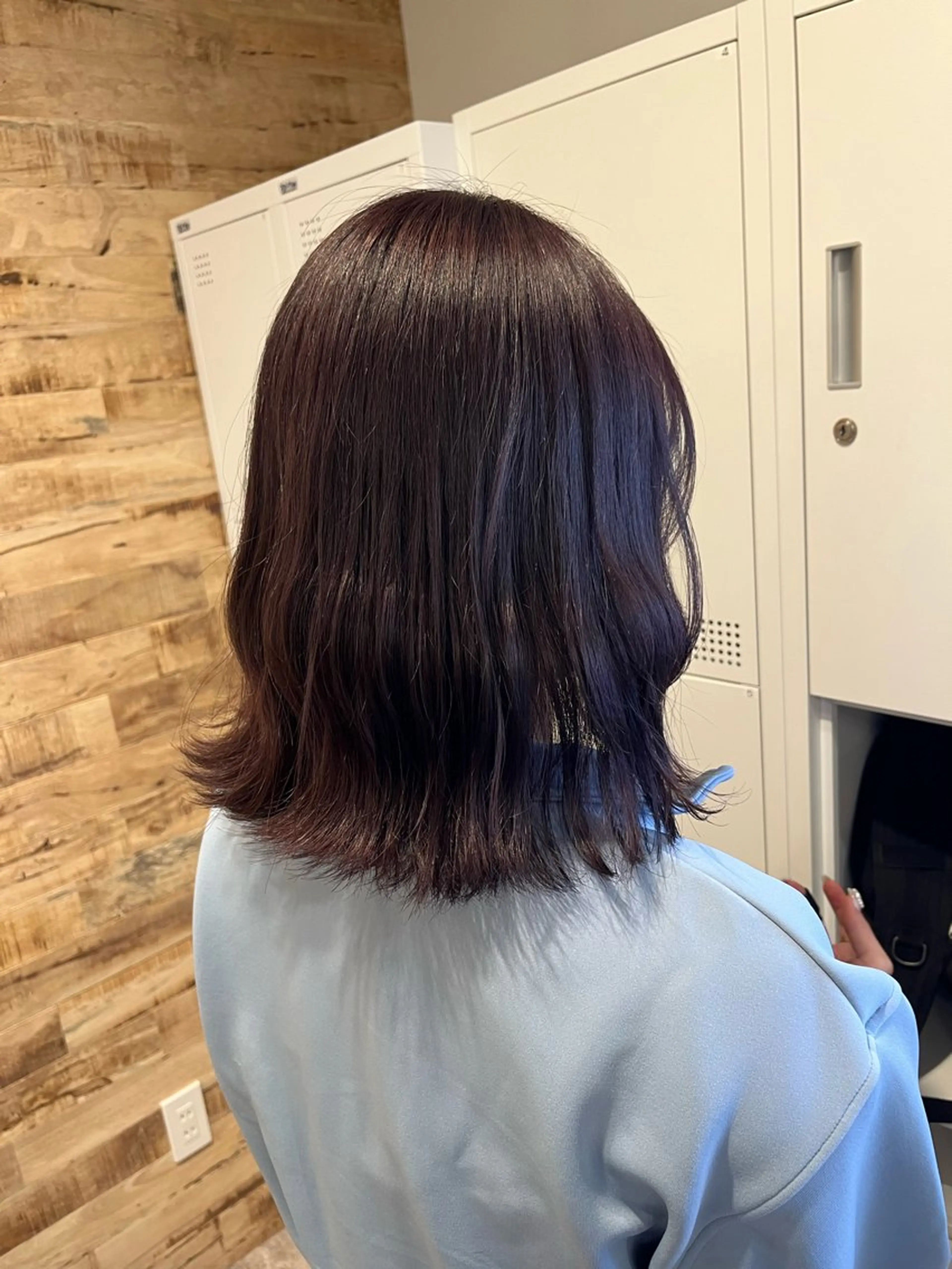 ミディアム カラー mio/⭐︎ ブリーチ指名No.1のヘアスタイル