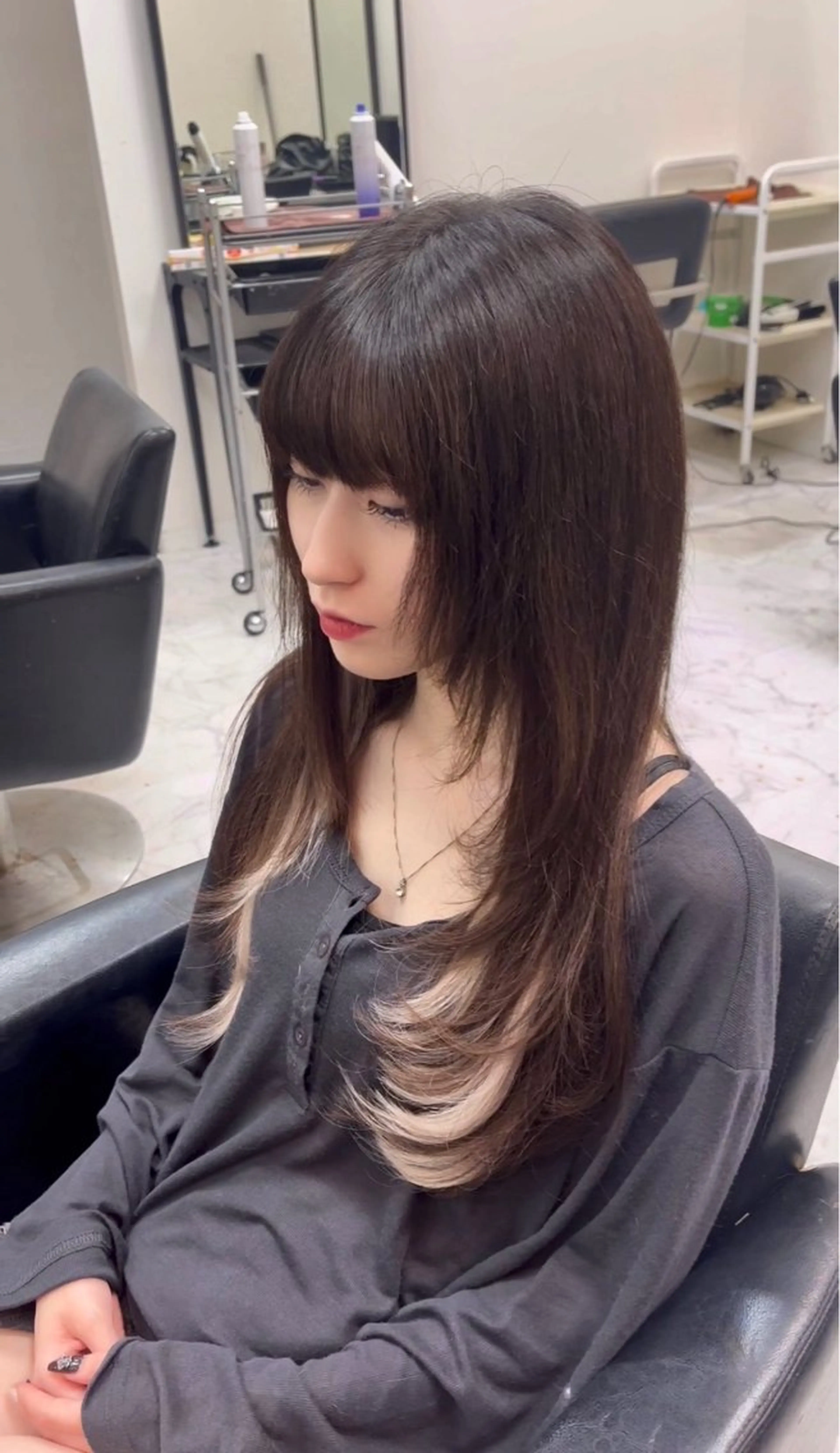 ロング エクステ M.O.D shibuya店所属・シールエクステ /まる🐺/渋谷のヘアスタイル