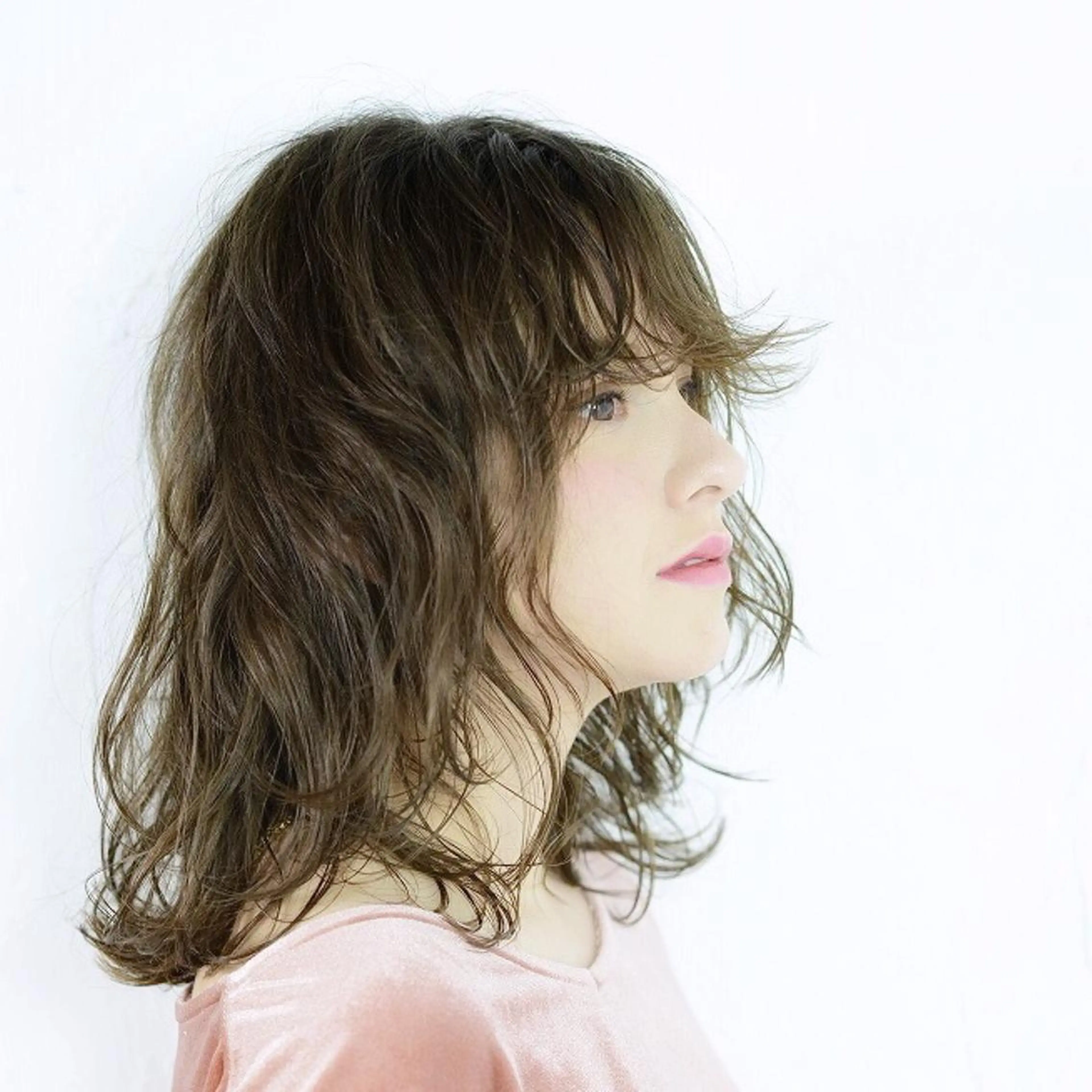 ミディアム カラー 圧倒的美髪ストレート ツダケイタロウのヘアスタイル