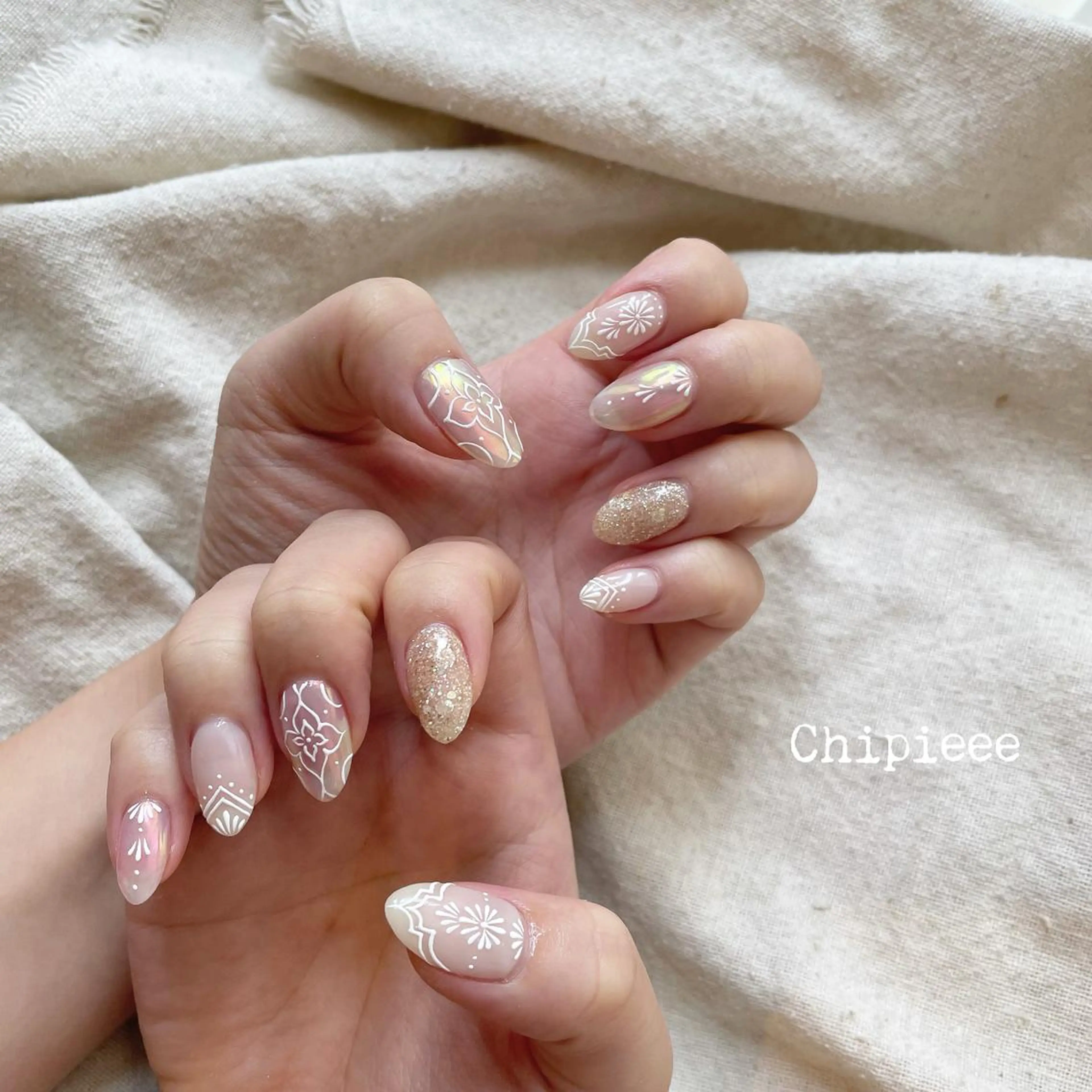 ネイル ハンドネイル revia所属・ERI Nailistのネイルデザイン