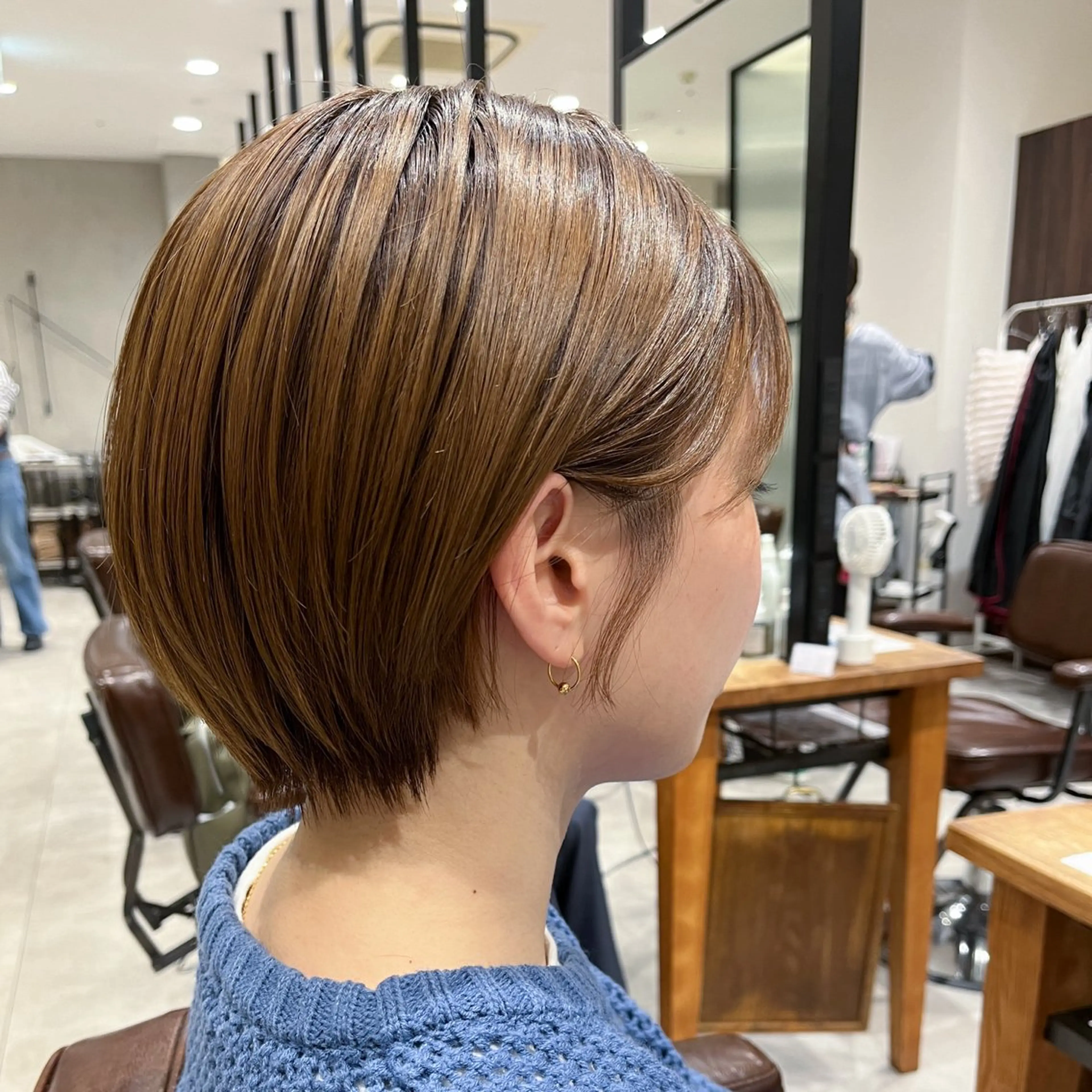 ショート ヘアアレンジ カット 似合わせ/レイヤー/ ボブ/西島 絢香のヘアスタイル