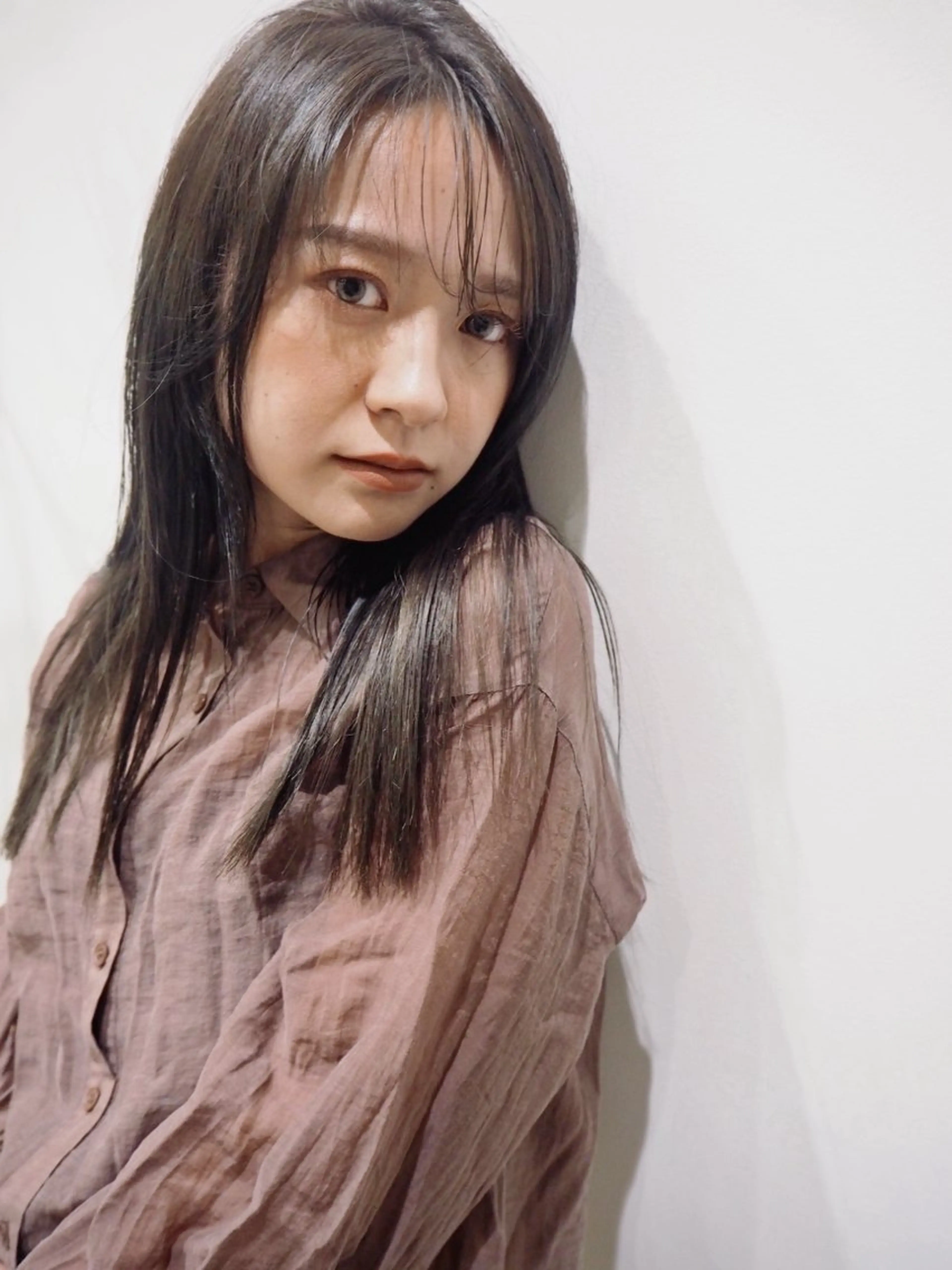 ロング カラー カット ヘアカラー トリートメント 💛🤍U too e’s 鎌倉🧸のヘアスタイル