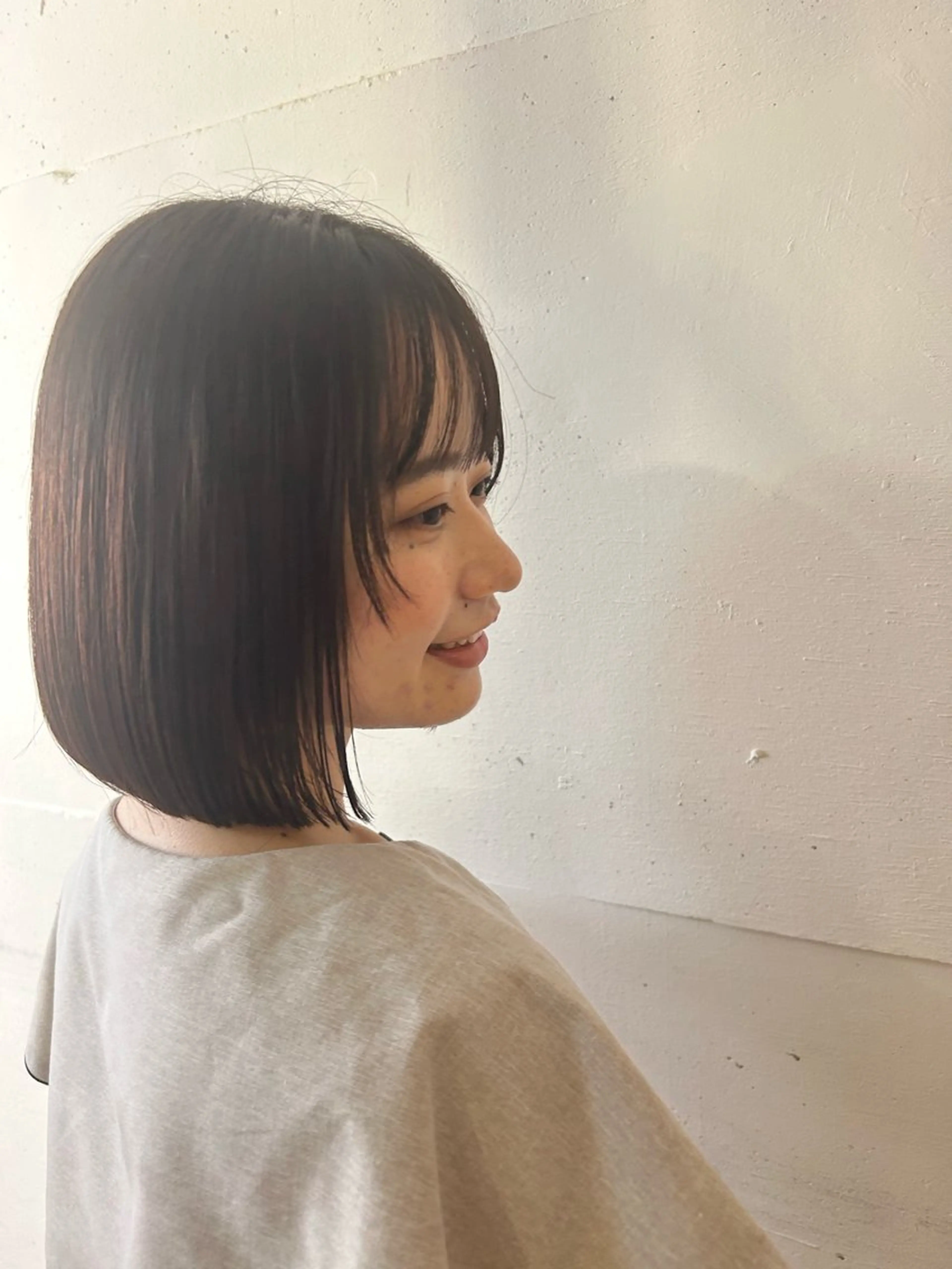 ミディアム 💛🤍U too e’s 鎌倉🧸のヘアスタイル