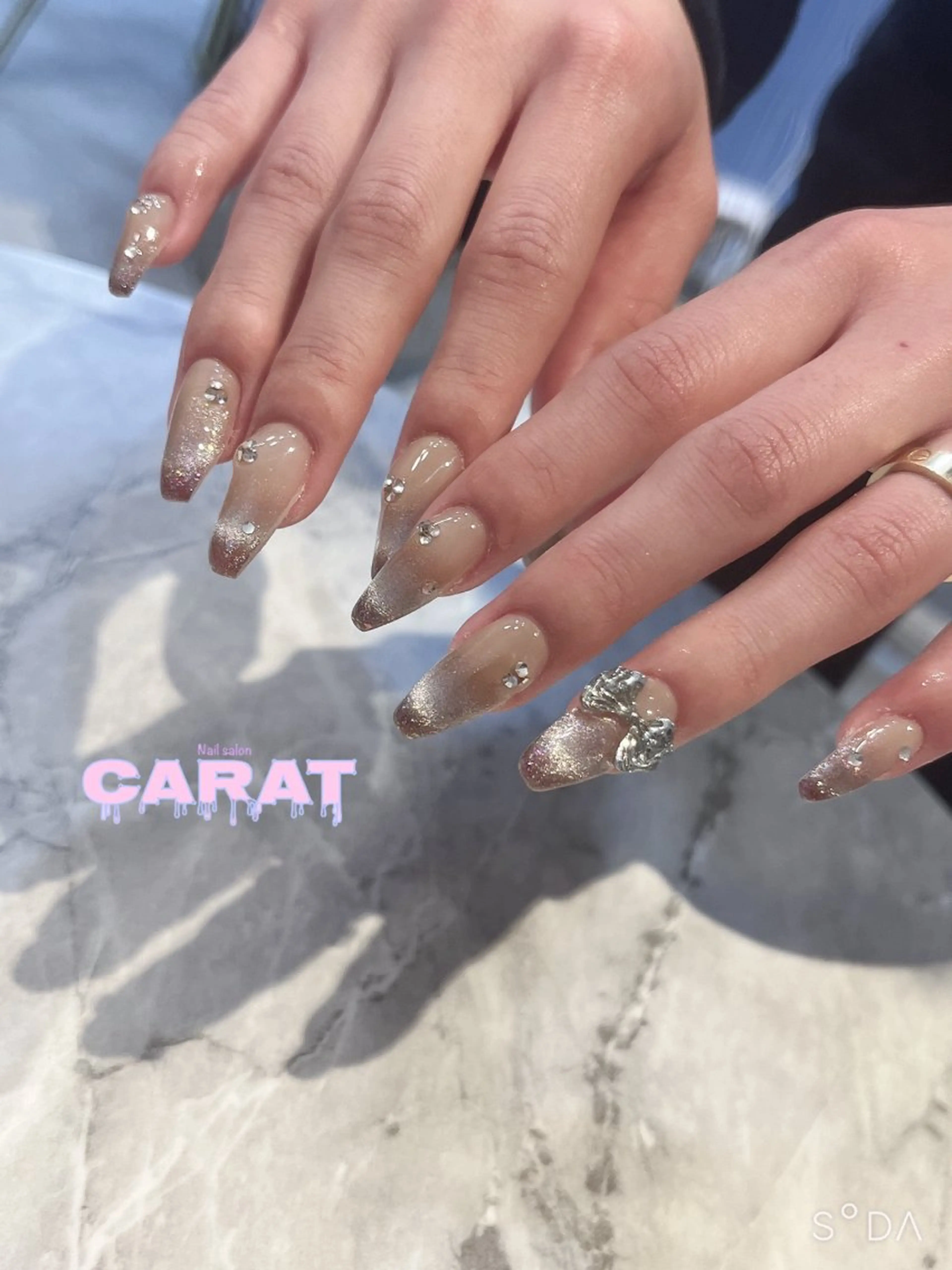 ネイル ハンドネイル CARAT/ Rinaのネイルデザイン