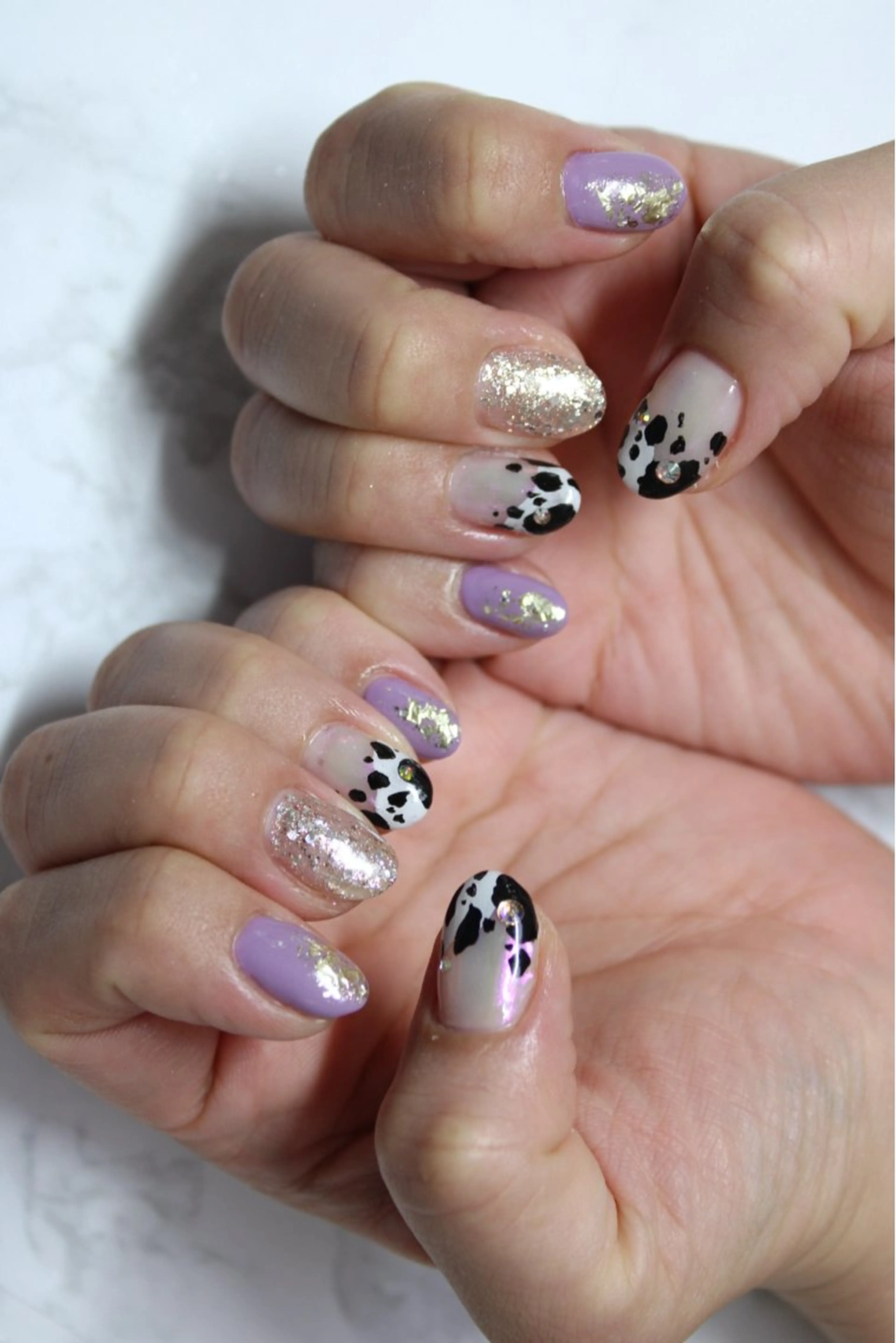 ネイル アートネイル レイジー スワンのネイルデザイン