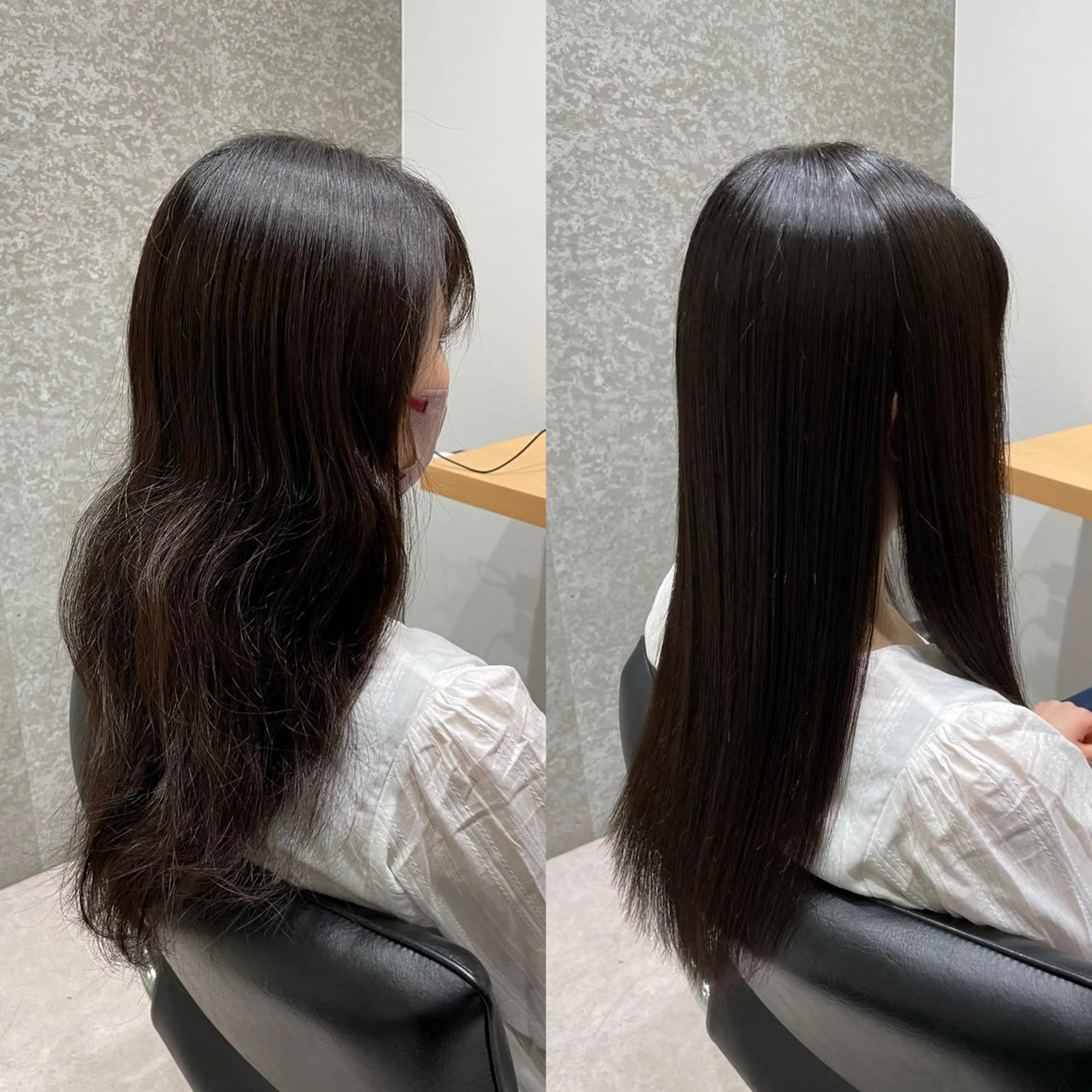 セミロング 髪質改善 トリートメント 酸熱トリートメント 髪質改善ヘアケア 艶髪特化/上田のヘアスタイル