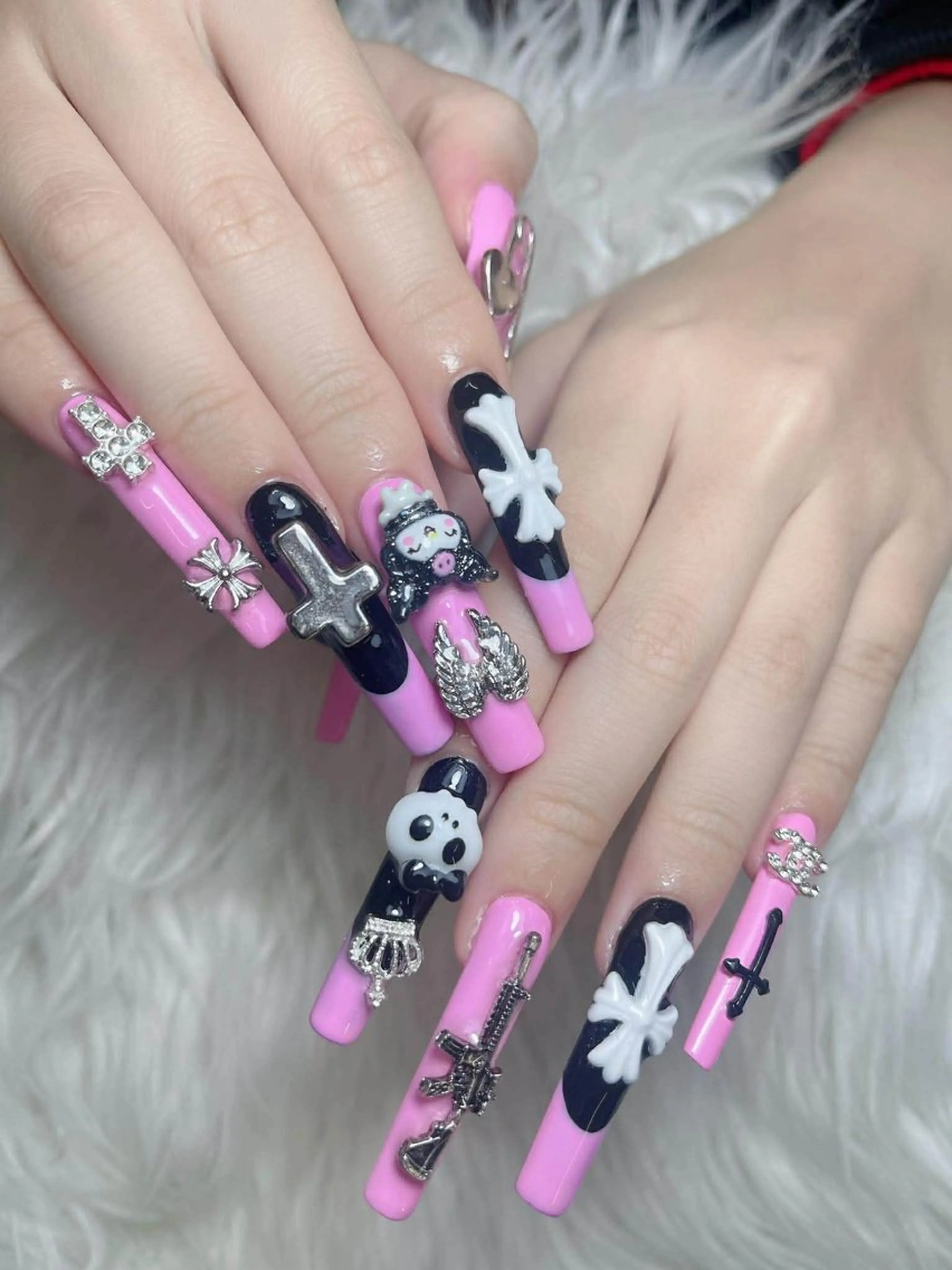 ネイル オーロラネイル チークネイル フットネイル フレンチネイル 韓国ネイル ハンドネイル Lumi Nailのネイルデザイン