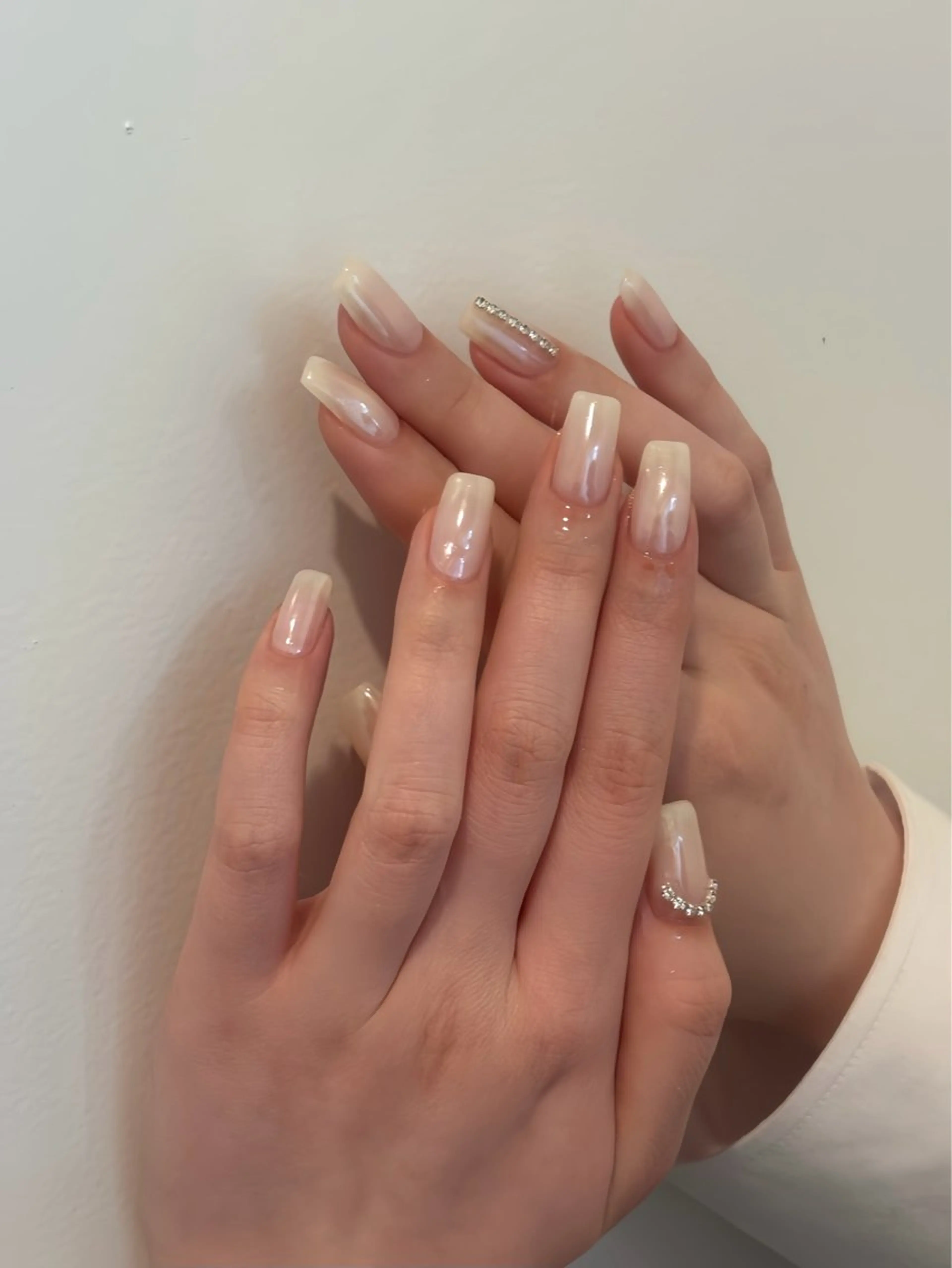 ネイル ミラーネイル ワンカラーネイル filonnail Juna💍のネイルデザイン