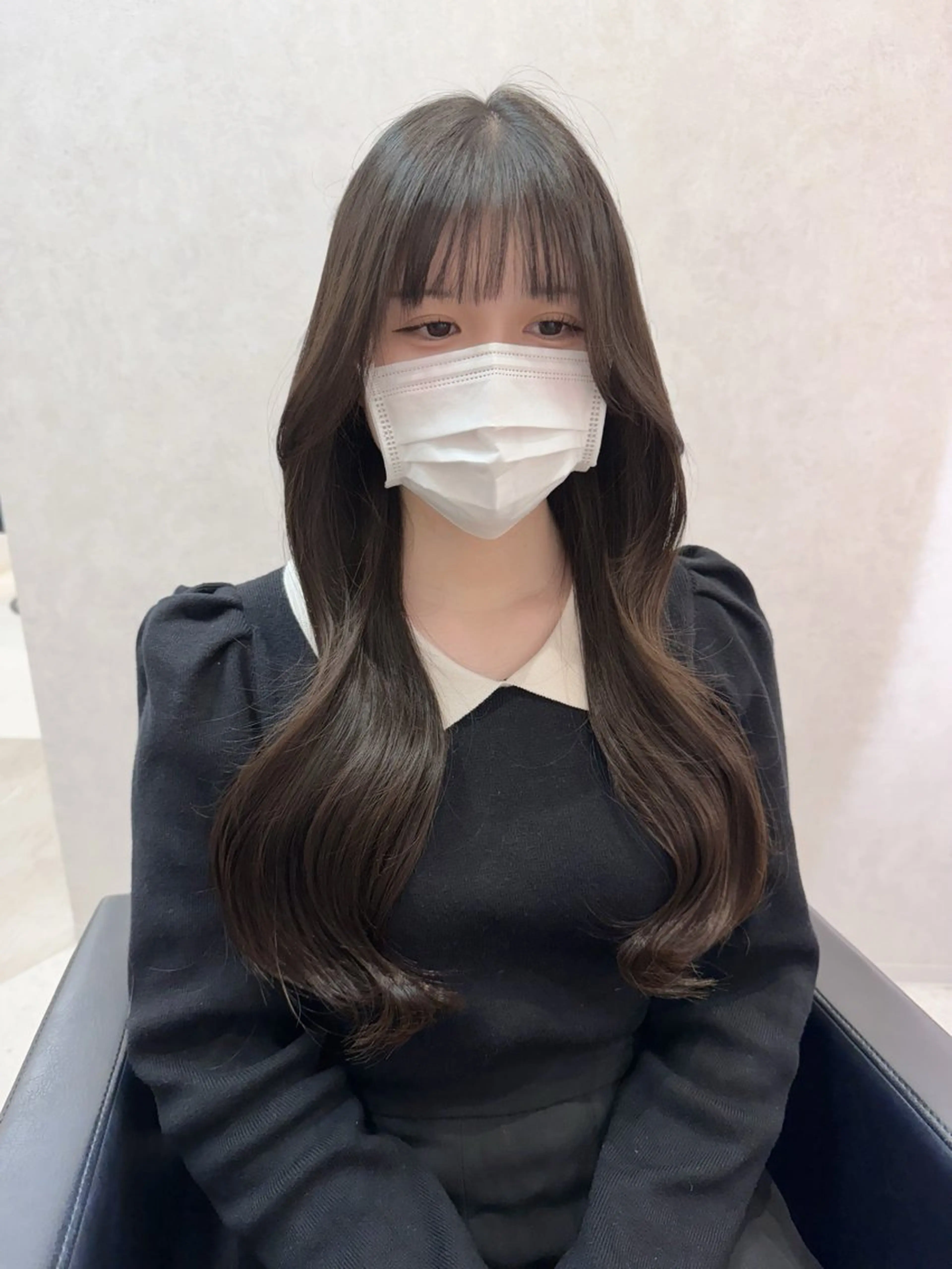 ロング カット トリートメント 《韓国レイヤー特化》 艶髪✨EMIのヘアスタイル