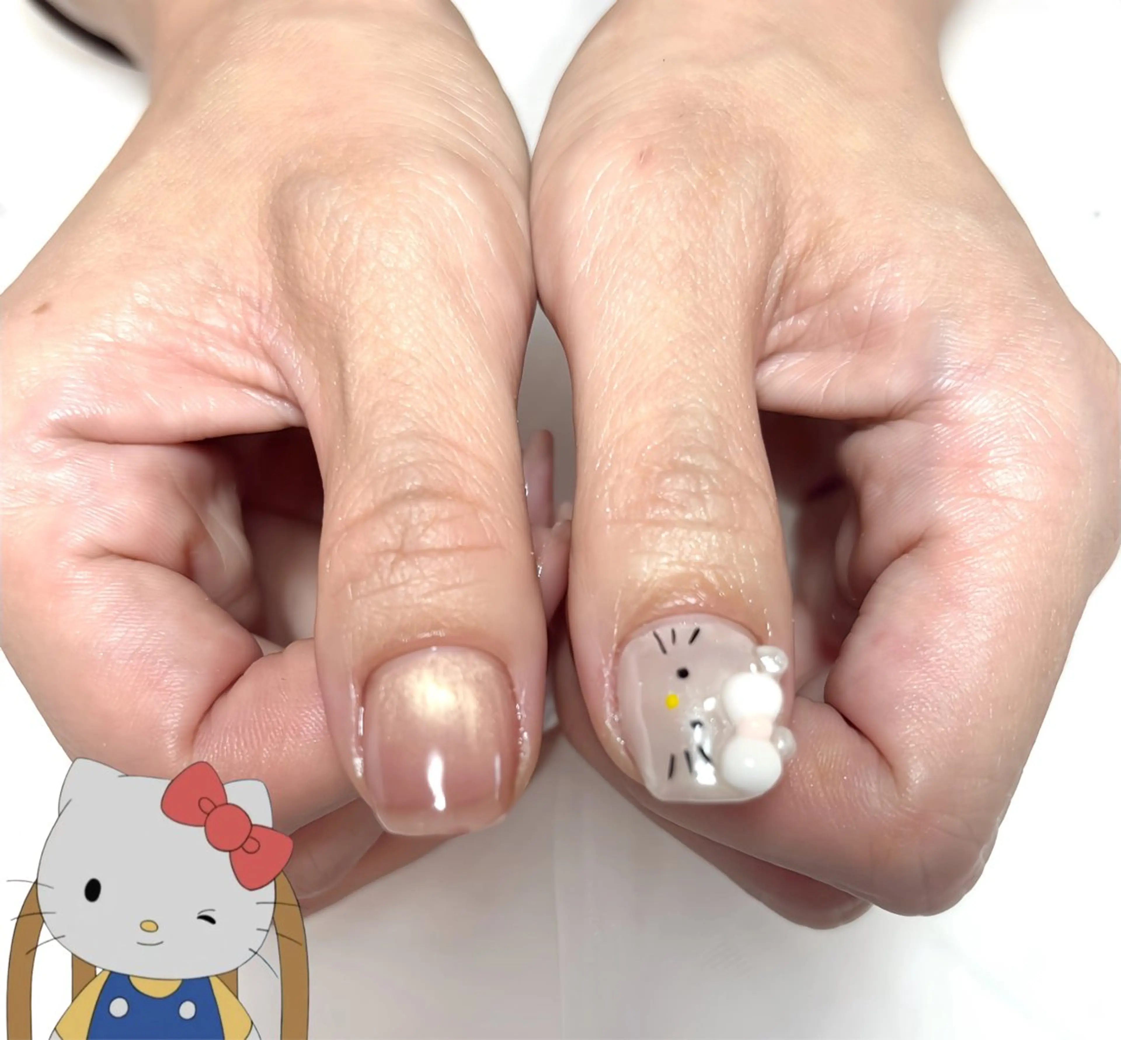 ネイル マグネットネイル ハンドネイル ぽっぷん satomiのネイルデザイン