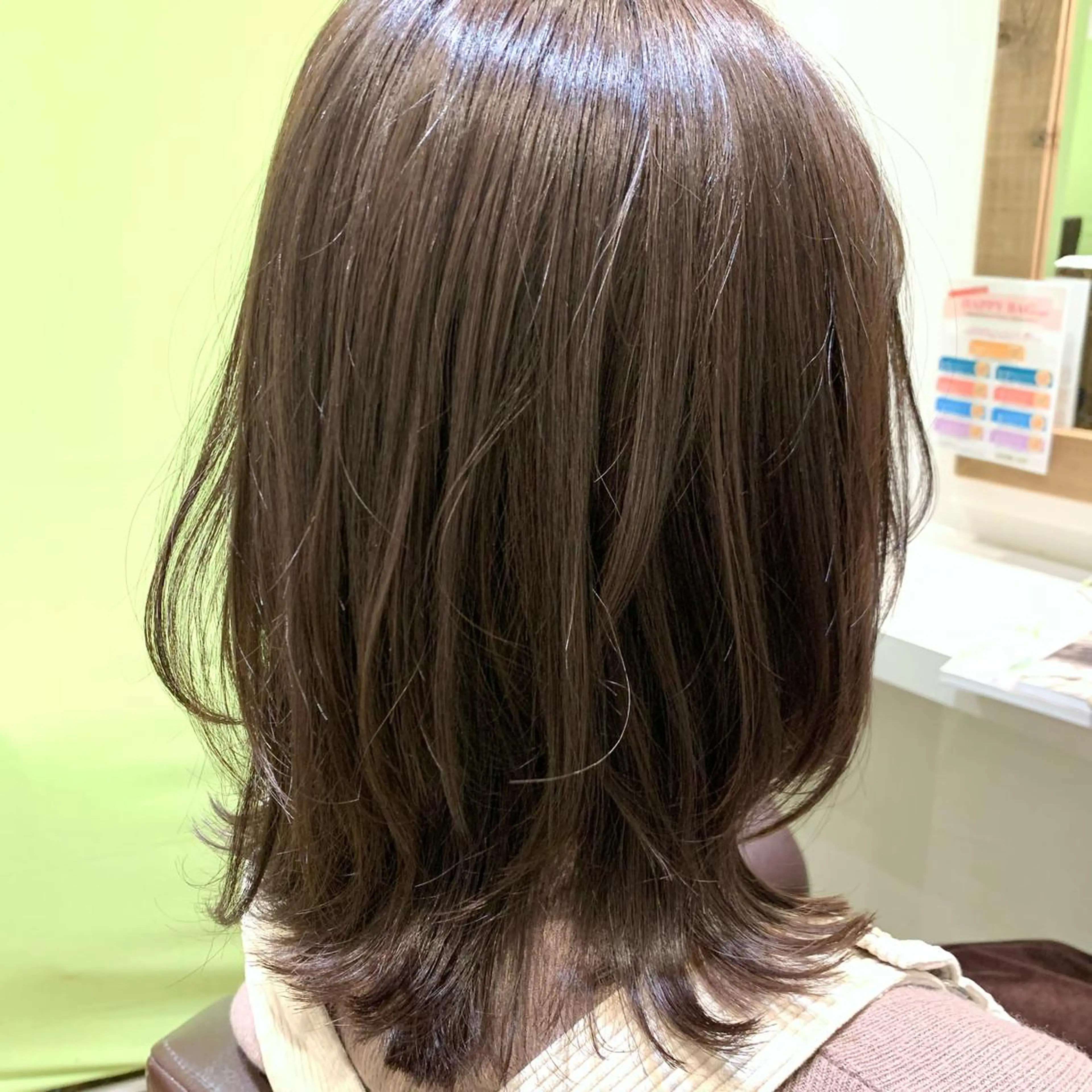 ミディアム カラー ミディアムレイヤー グレージュ イルミナカラー ラベンダーカラー ラベンダーグレージュ カット ヘアカラー ショート×カラー 🦊堀米早紀【荻窪】のヘアスタイル