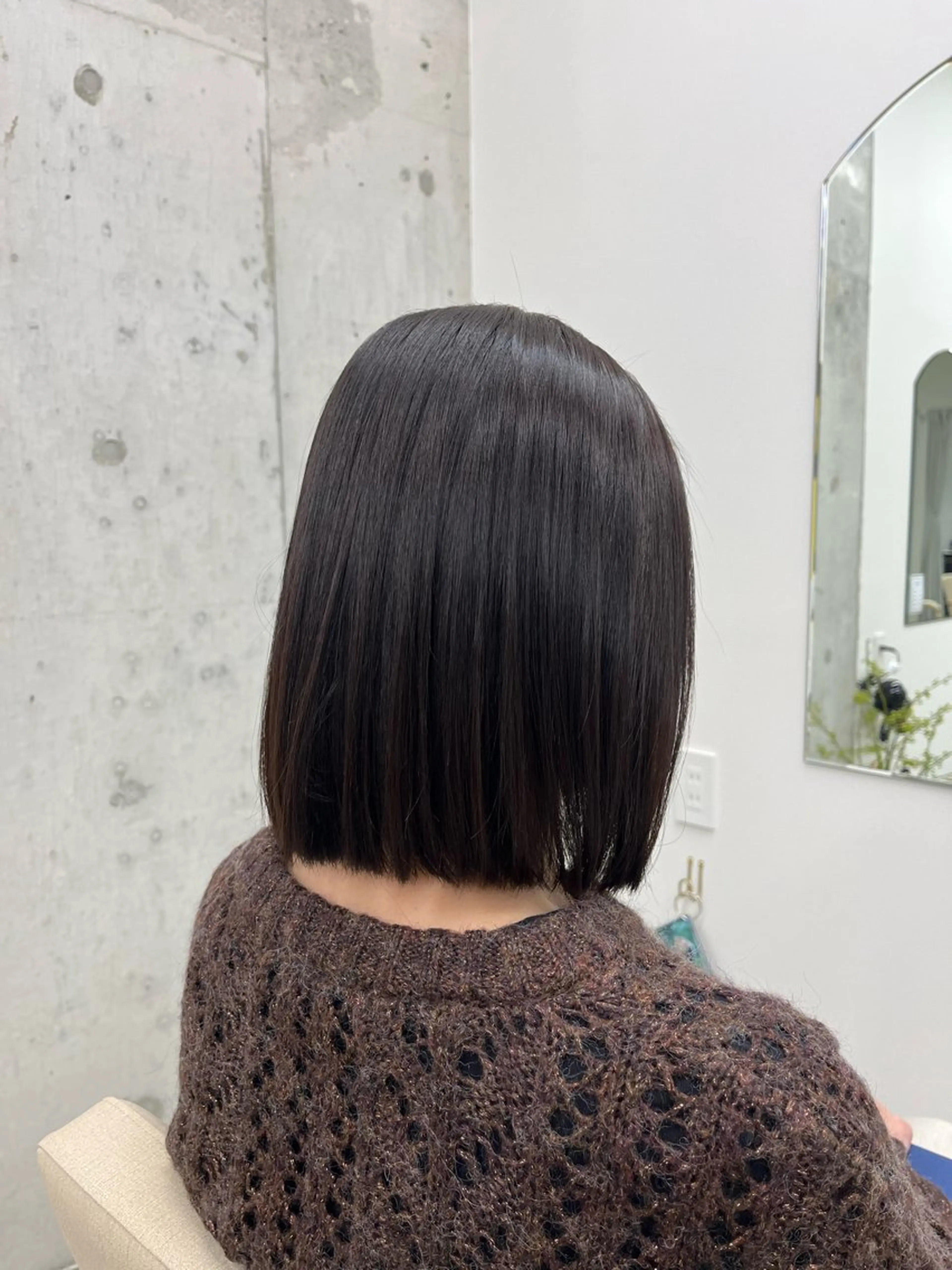 カラー ヘアカラー トリートメント 澤田 萌生のヘアスタイル