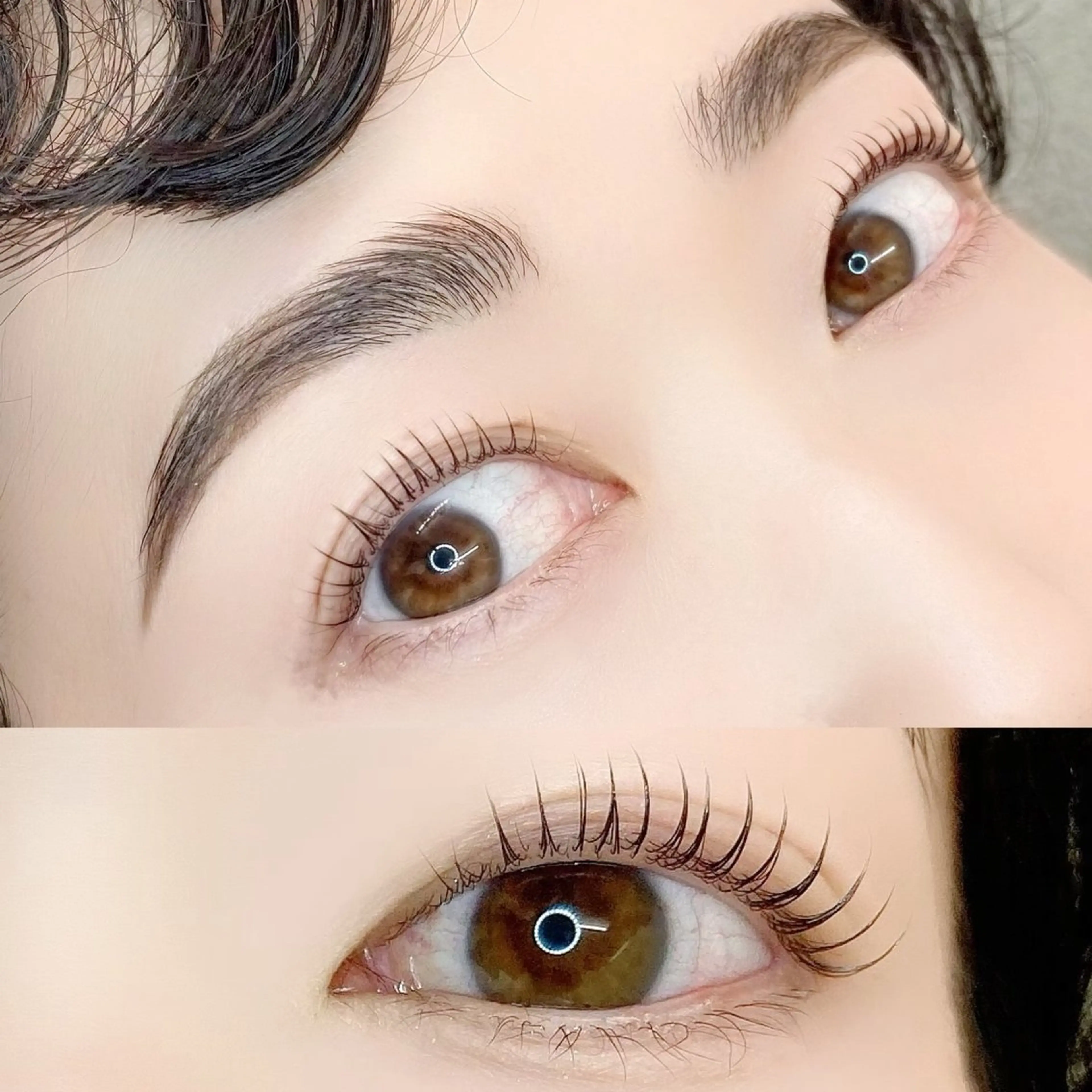 パリジェンヌorデザインパーマ+アイブロウスタイリングwaxの写真