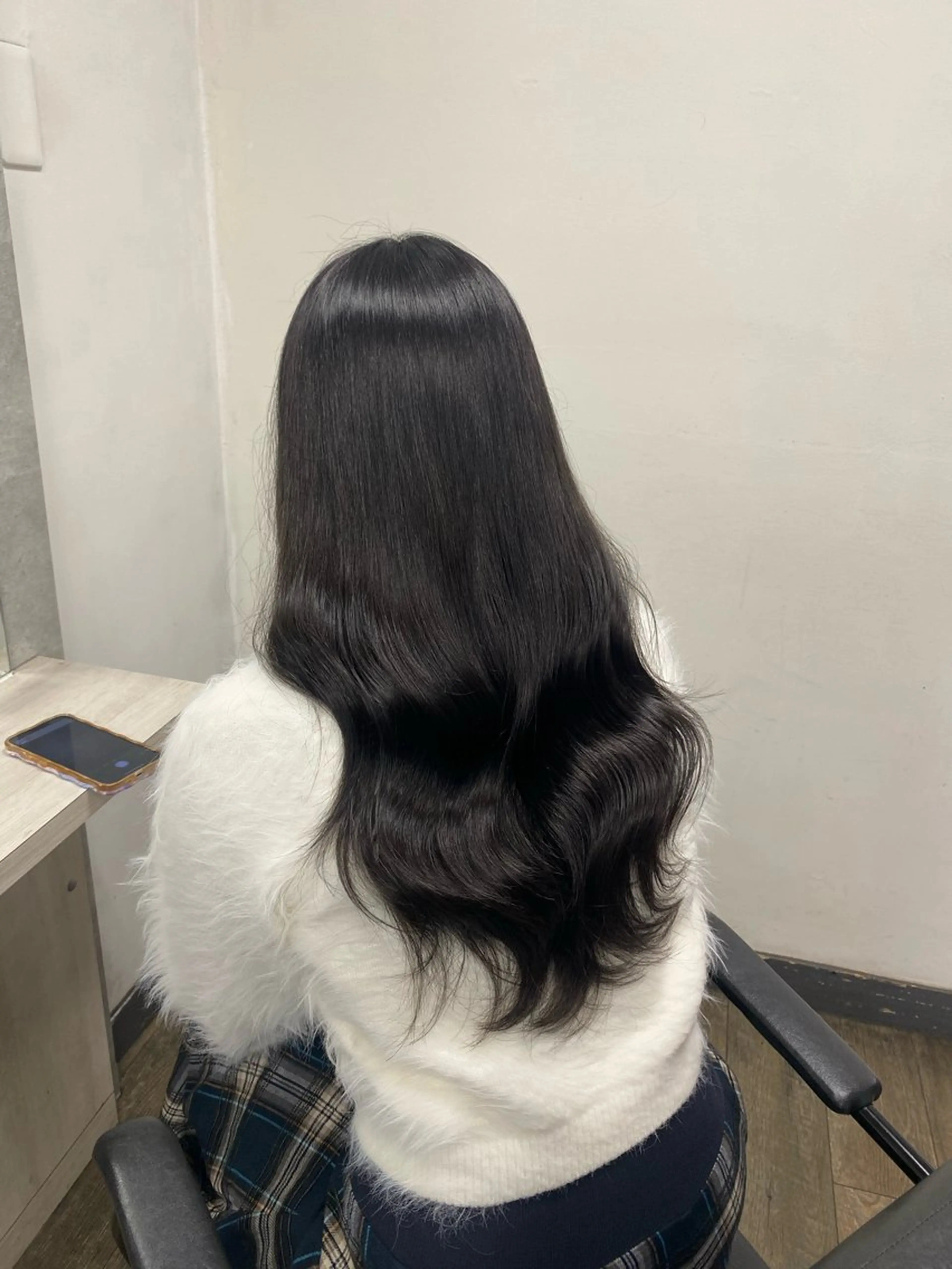 ロング カット ヘアカラー MIREI /韓国風 ショート/大阪美容室のヘアスタイル