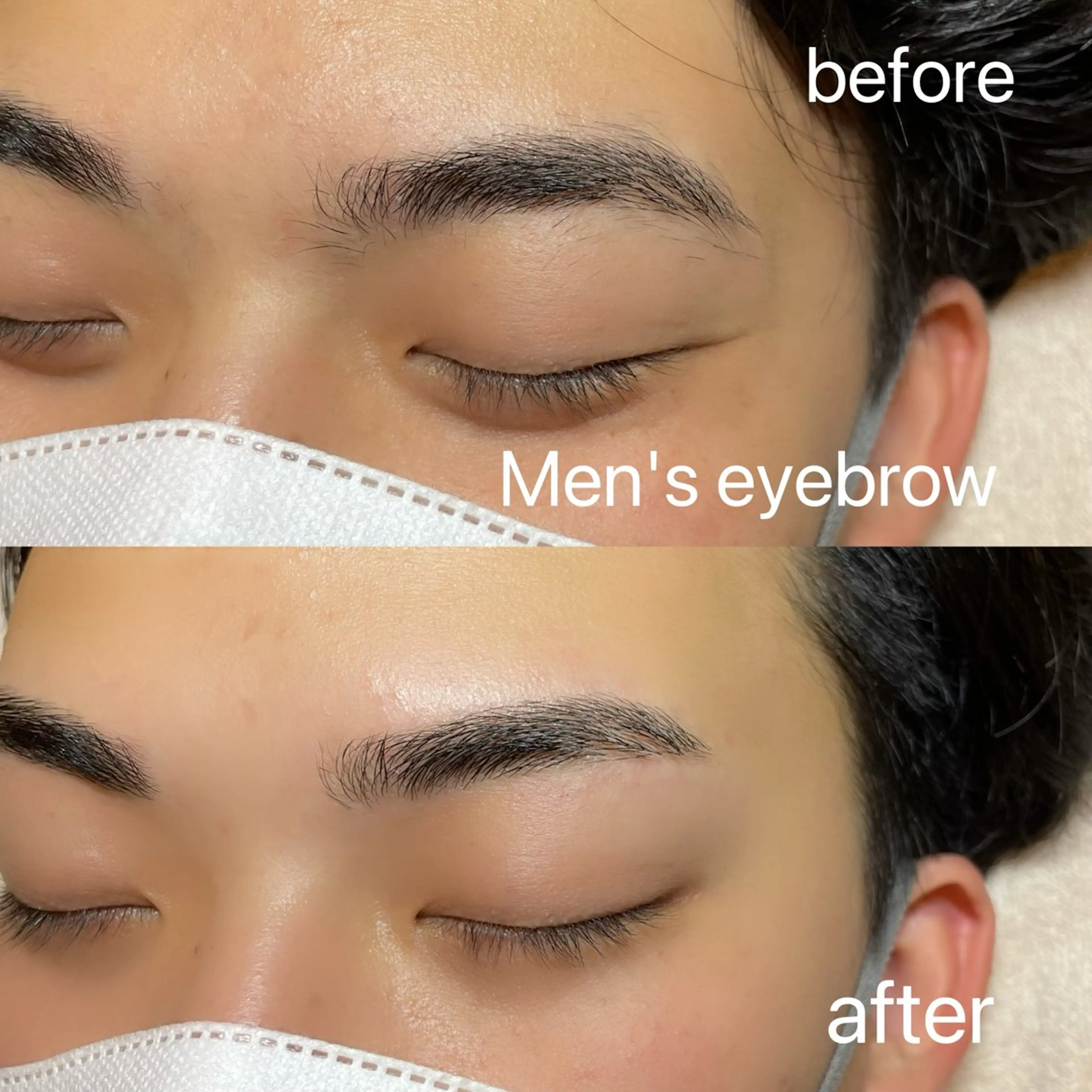 メンズ マツエク・マツパ 恵比寿まつげサロン 🎀🎧Rukaのマツエク・マツパデザイン