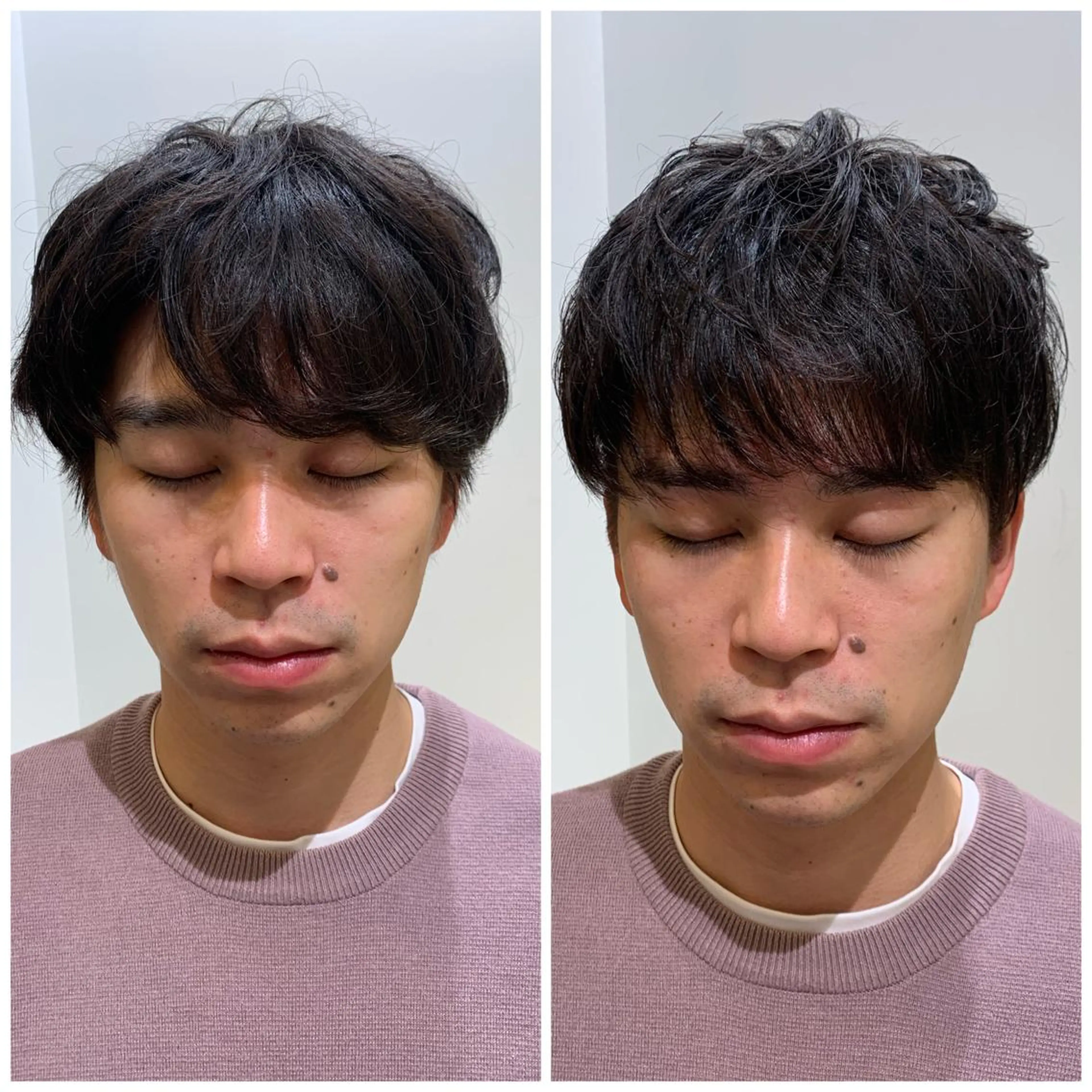 ✨ミニモ限定価格✨メンズカット+メンズアイブロウスタイリング(WAX脱毛)の写真