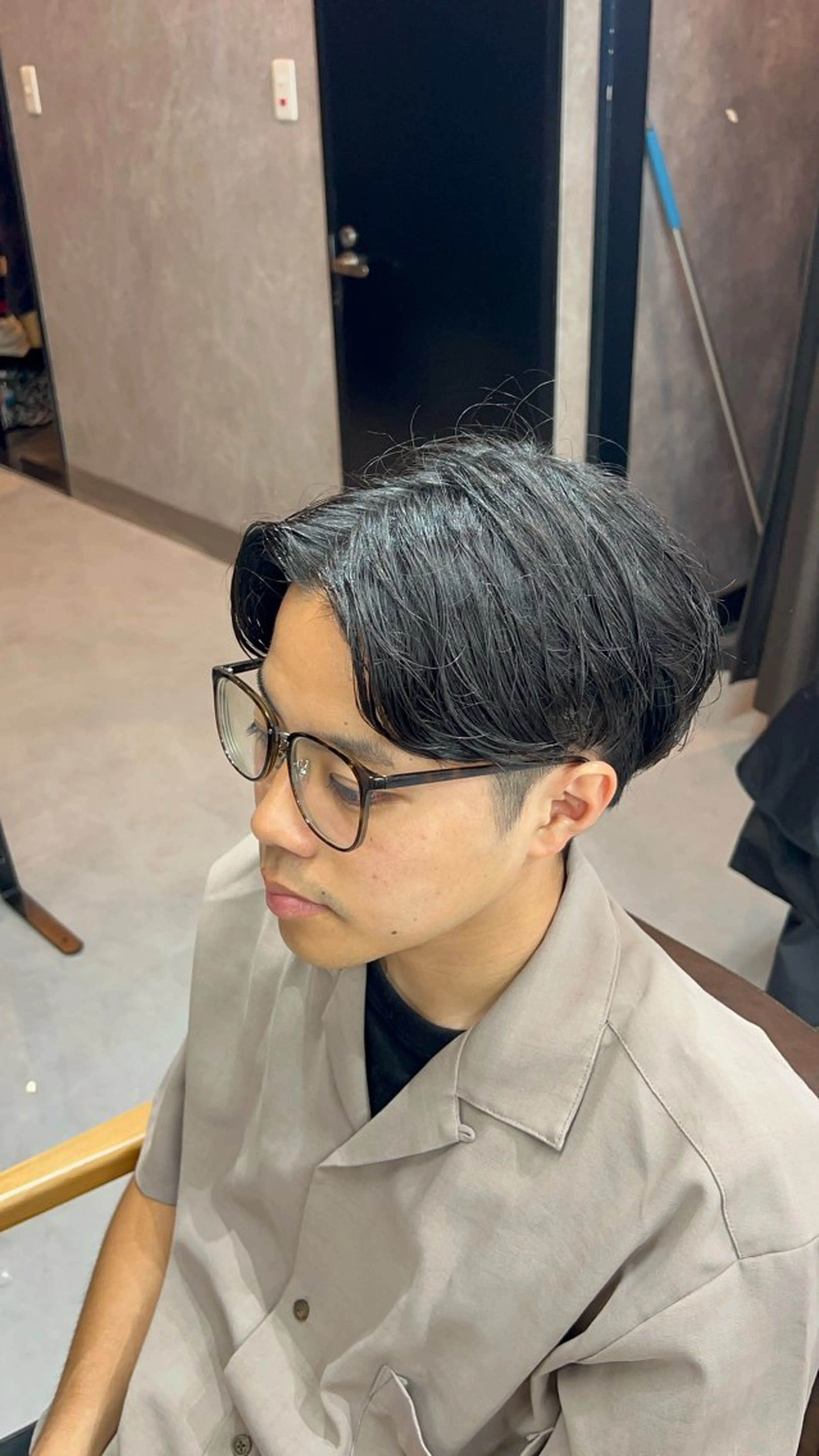 ショート パーマ メンズ メンズパーマ ニュアンスパーマ men's&ladys J'sGrace【メンズアンドレディース ジェイズグレイス】所属・🌻J'sGrace /JUMA🌻のヘアスタイル