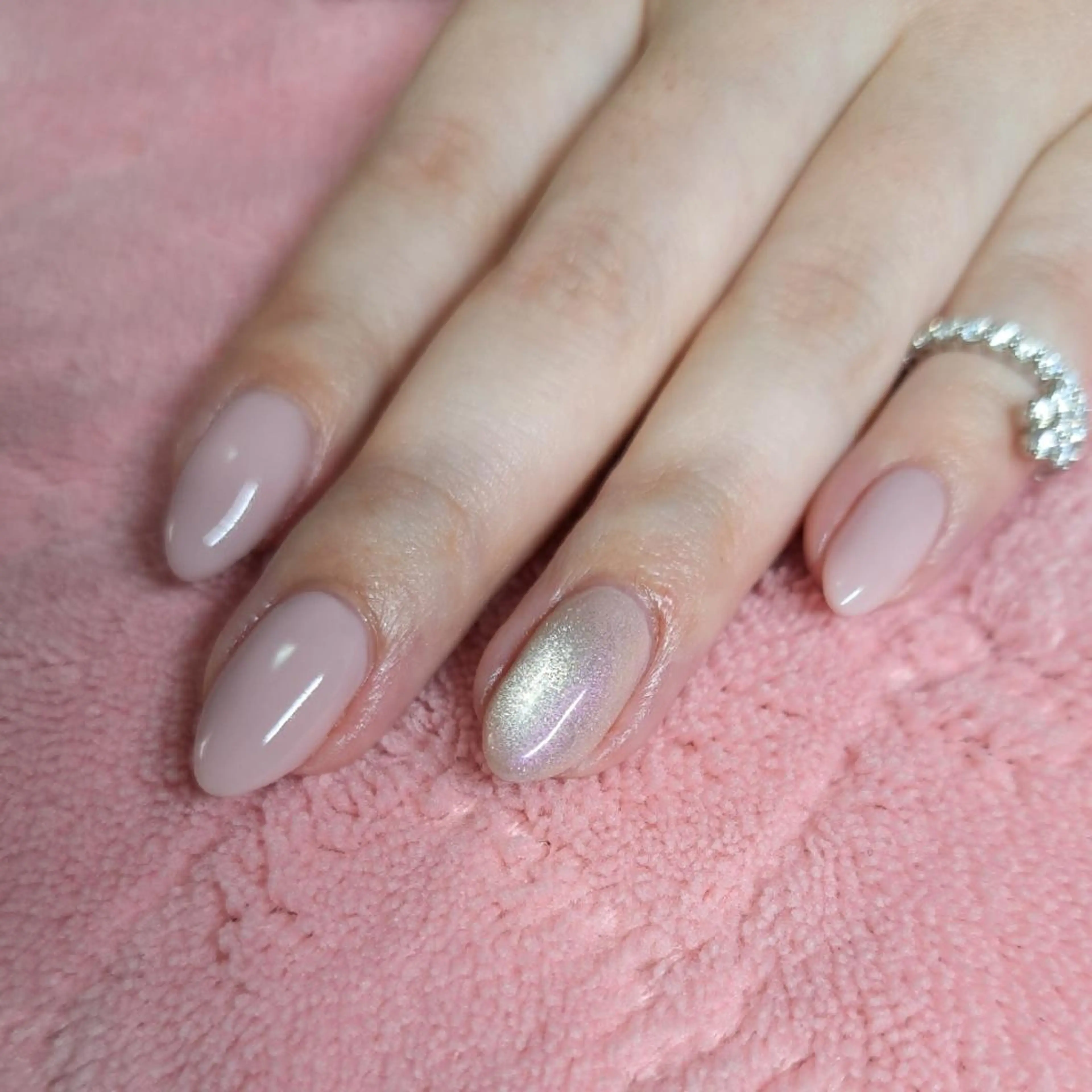 ネイル マグネットネイル ビー玉ネイル HAYASHI  Nのネイルデザイン